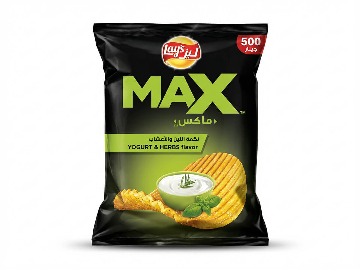 Lay's Max Yogurt & Herbs Flavor Potato Chips