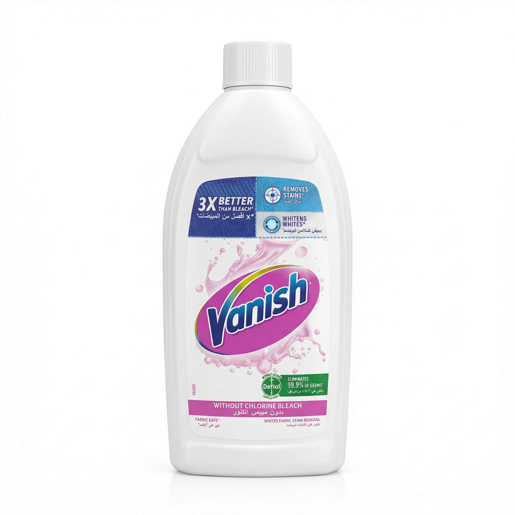 Vanish Oxi Action Fabric Stain Remover Liquid White