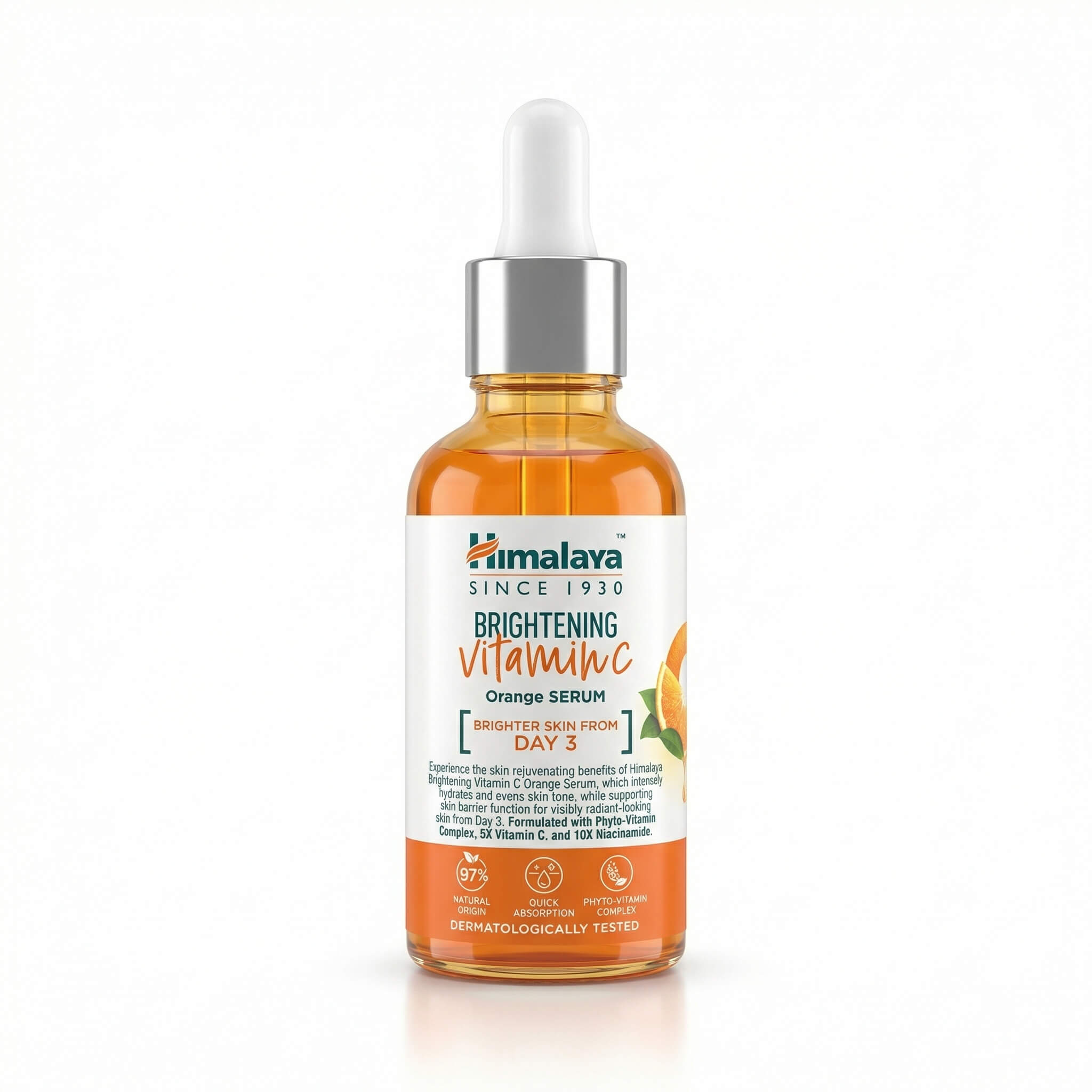 Himalaya Brightening Vitamin C Orange Serum