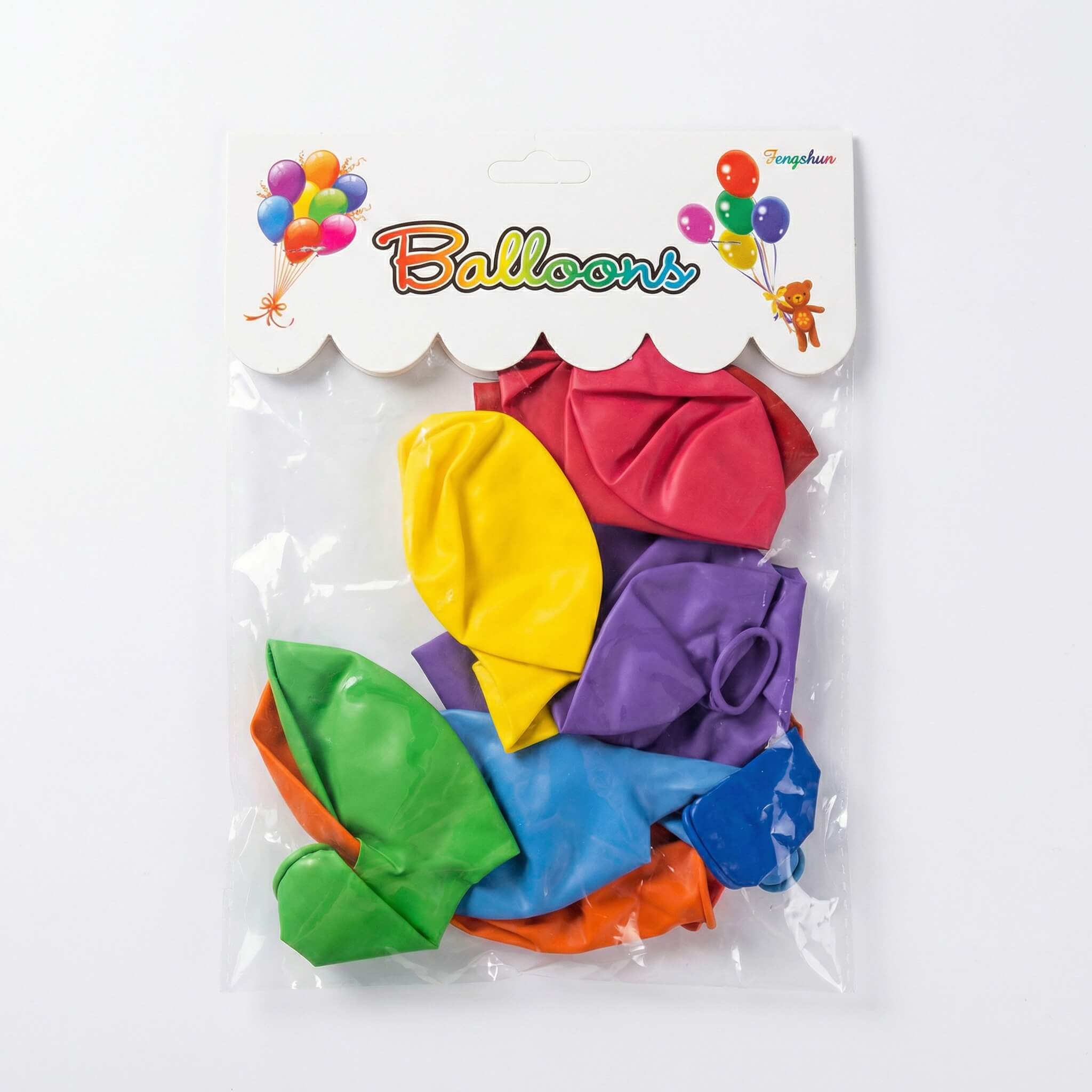 Fengshun Multi-Color Party Balloons Pack