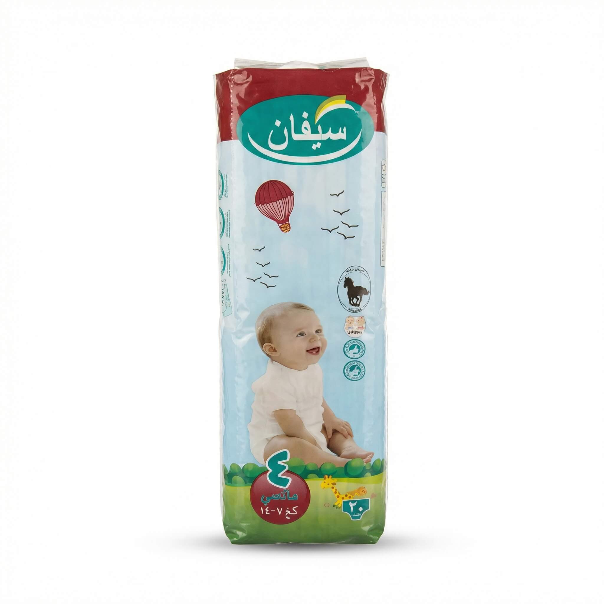 Sevan Baby Diapers Size 4 Maxi 7-14kg