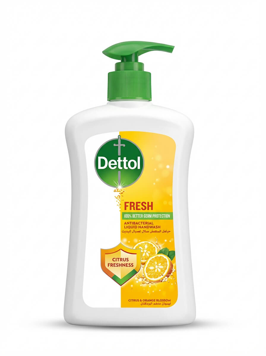 Dettol Fresh Antibacterial Liquid Handwash Citrus & Orange Blossom