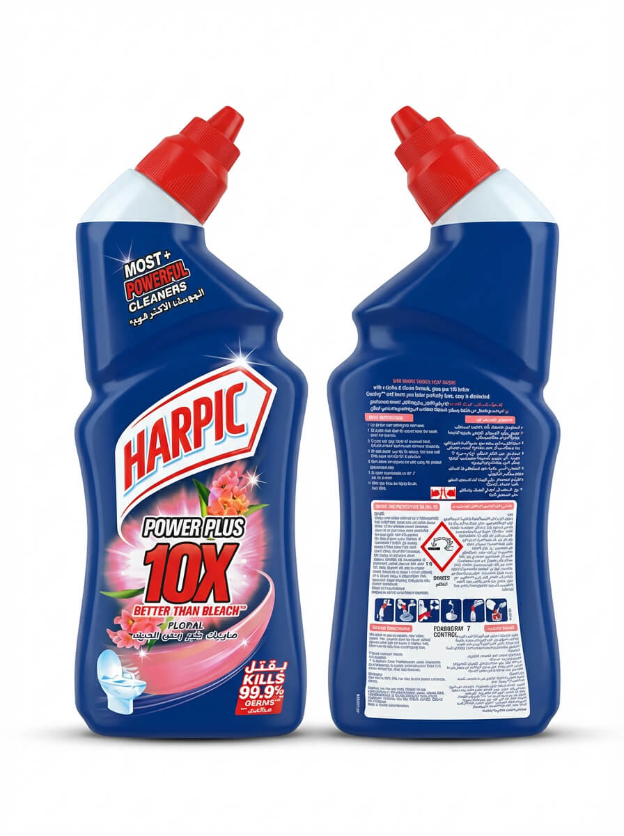 Harpic Power Plus 10X Toilet Cleaner Floral