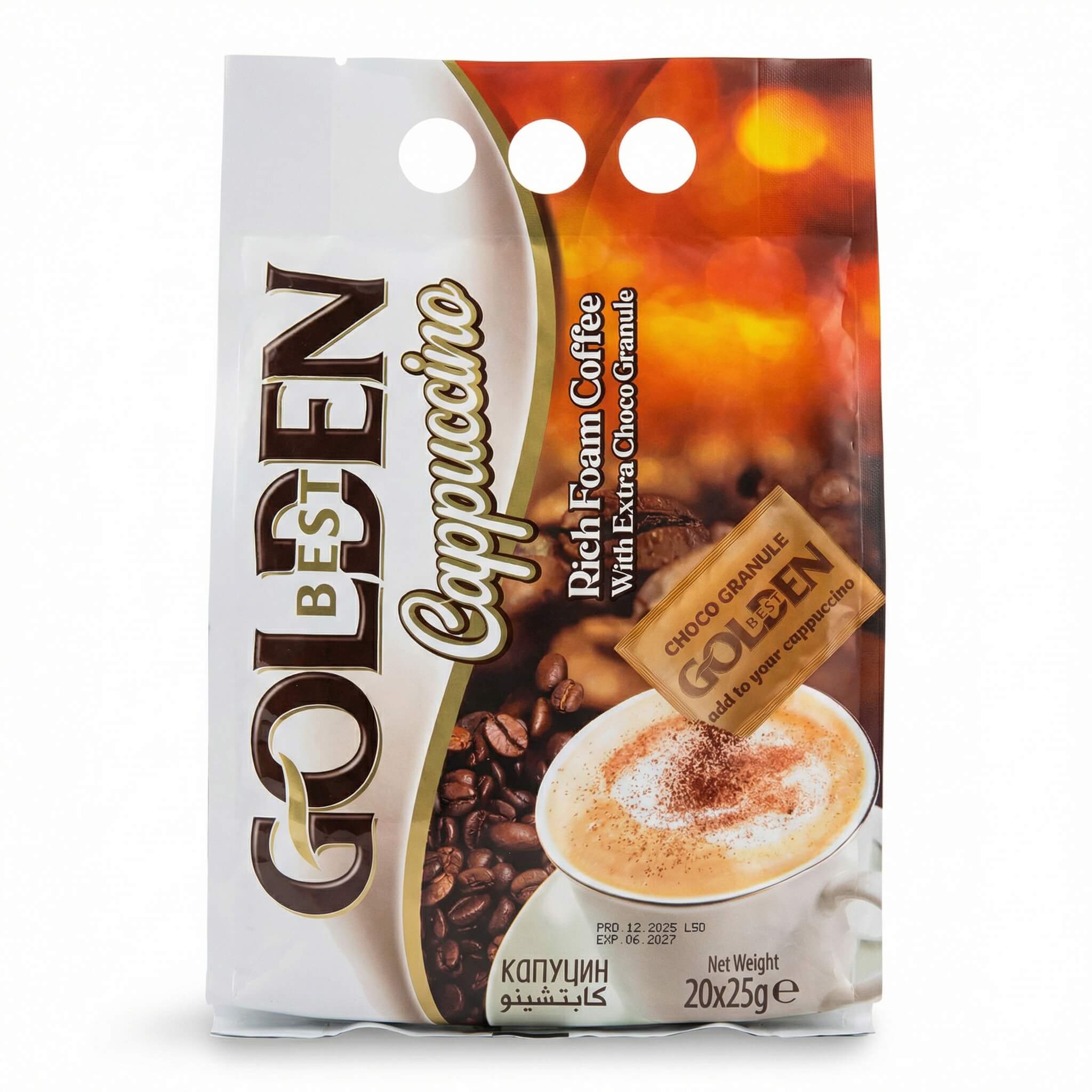 Golden Best Cappuccino with Extra Choco Granule