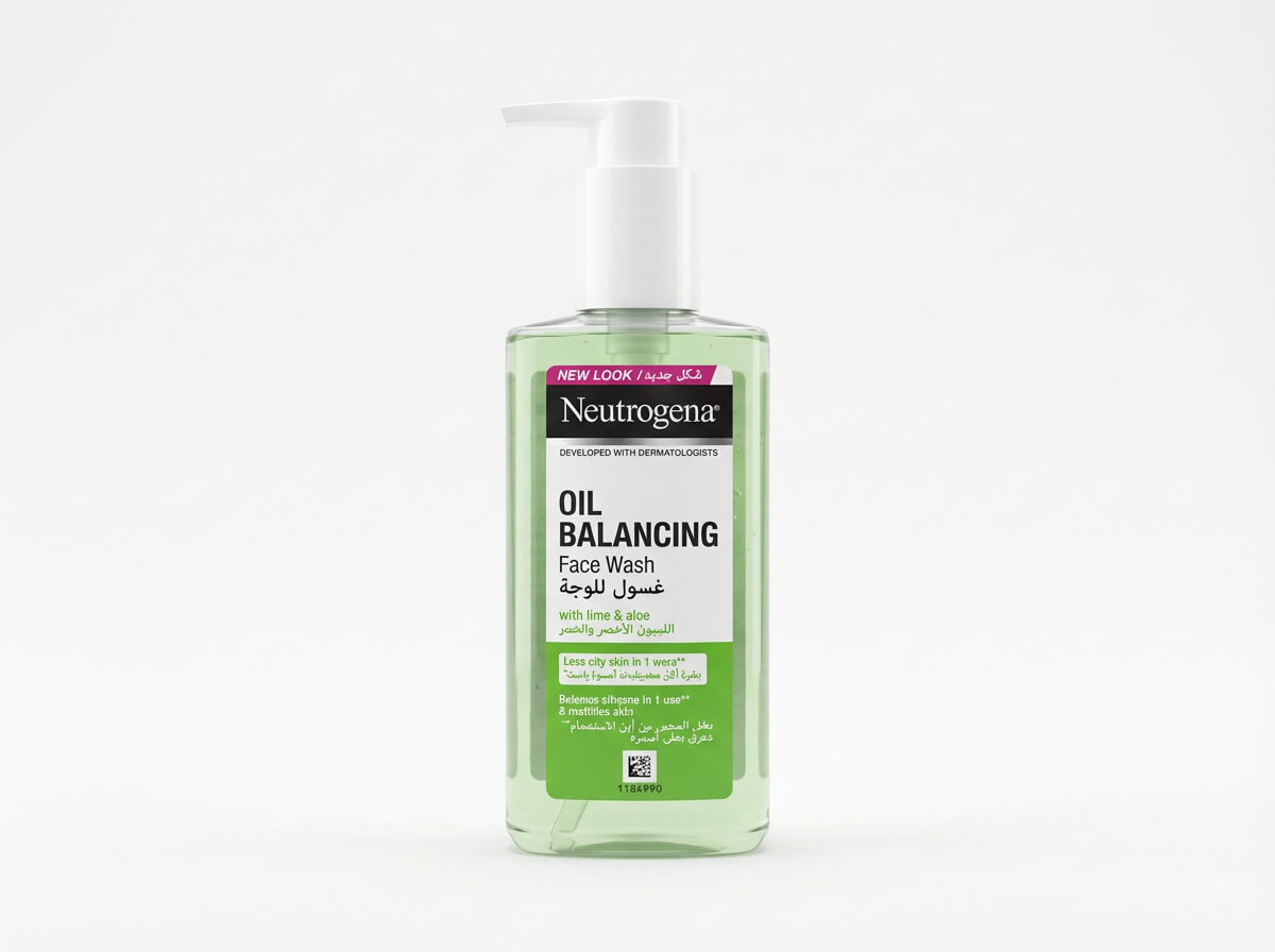 Neutrogena Oil Balancing Face Wash with Lime & Aloe Vera