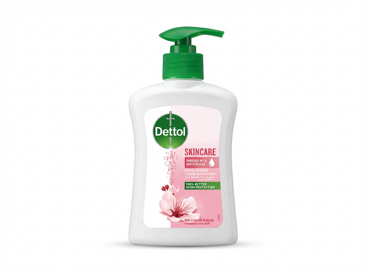 Dettol Skincare Antibacterial Liquid Handwash Rose & Sakura Blossom