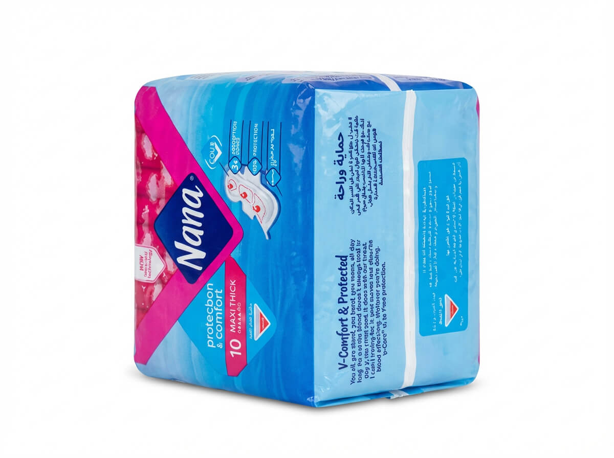 Nana Maxi Thick Regular Sanitary Pads with Wings