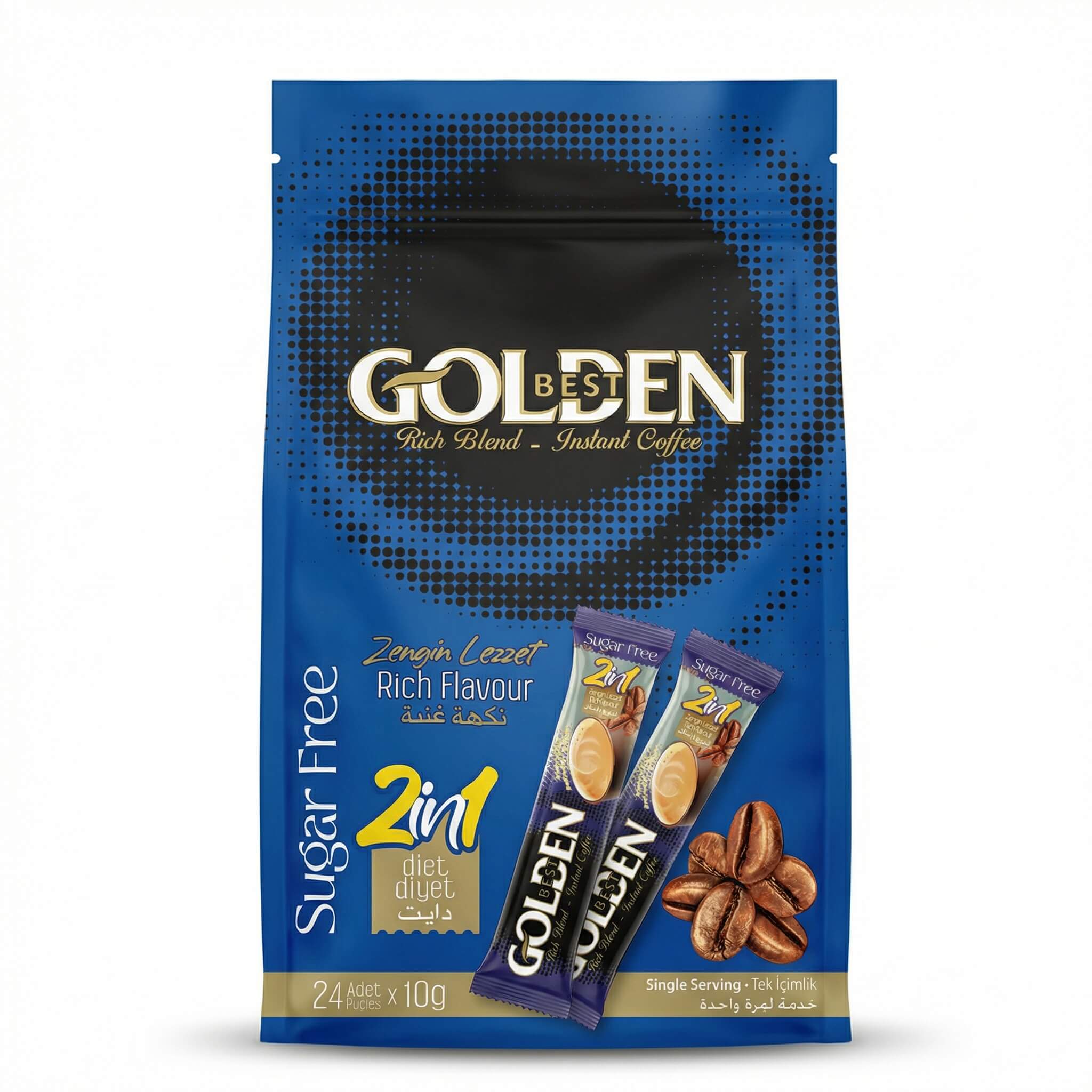 Golden Best 2in1 Sugar Free Instant Coffee