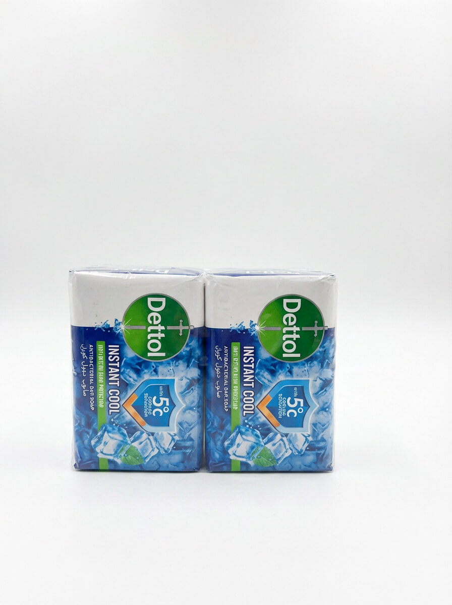 Dettol Instant Cool Antibacterial Bar Soap