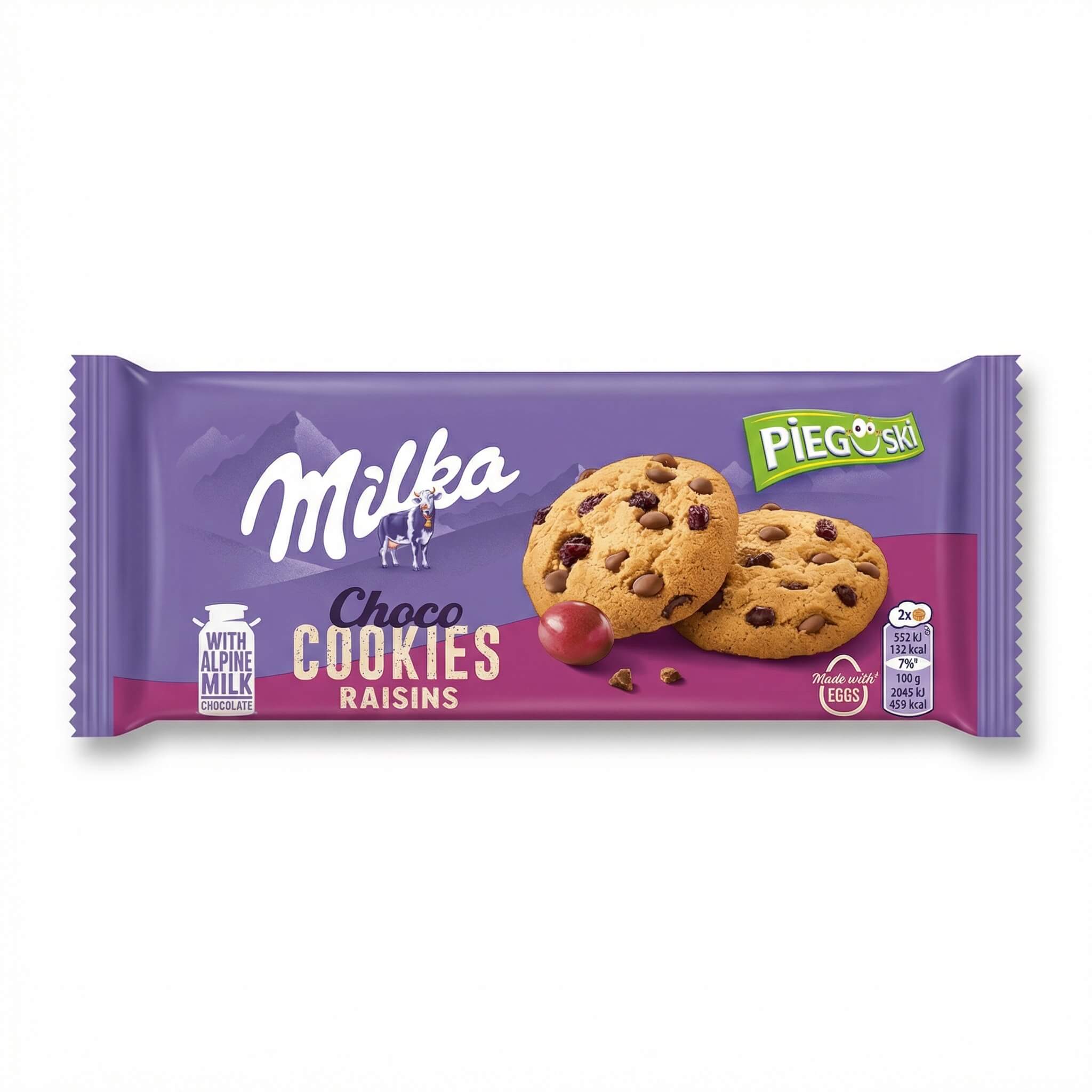 Milka Choco Cookies Raisins Pieguski