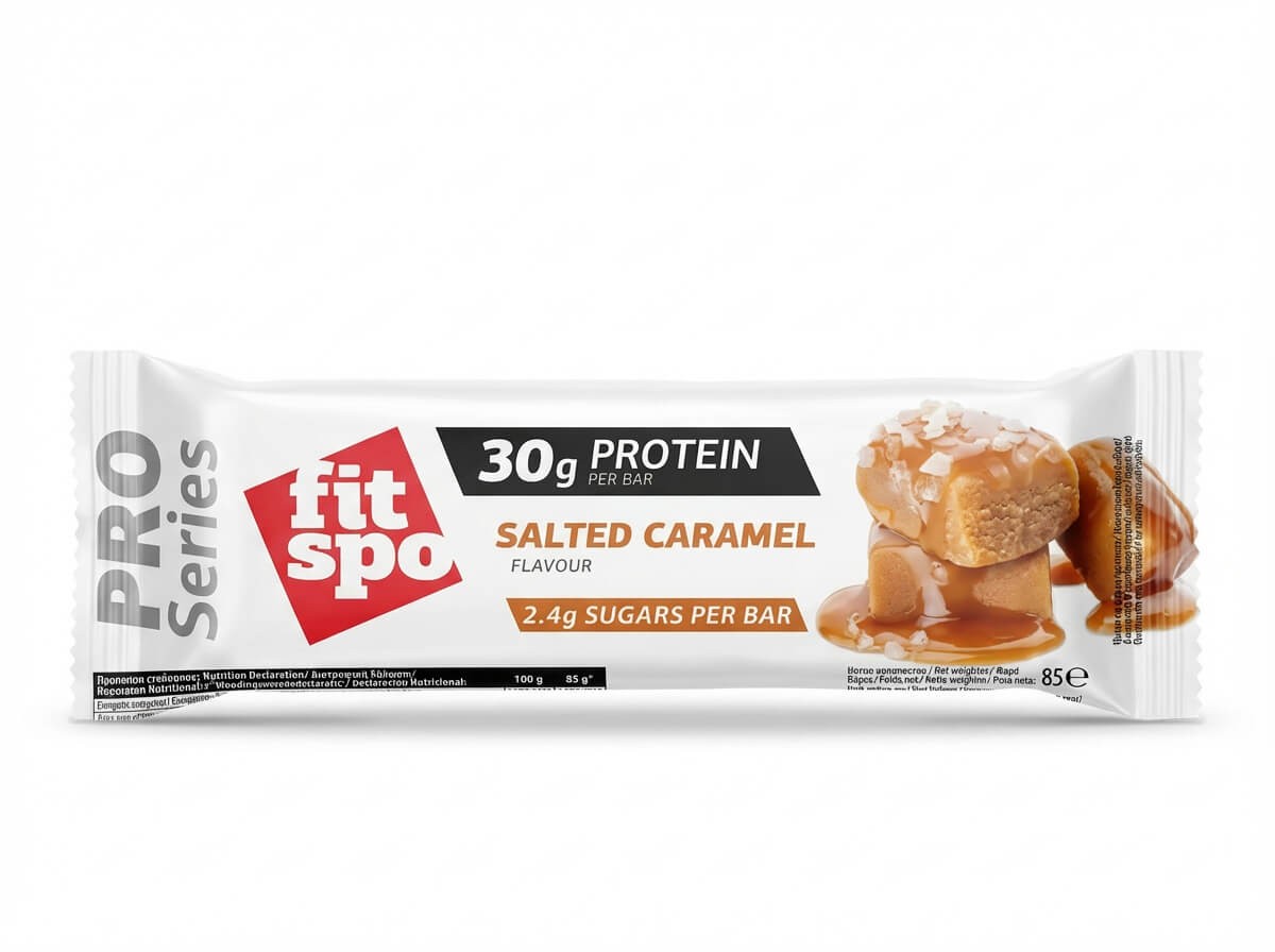 Fit Spo Pro Series Salted Caramel Protein Bar