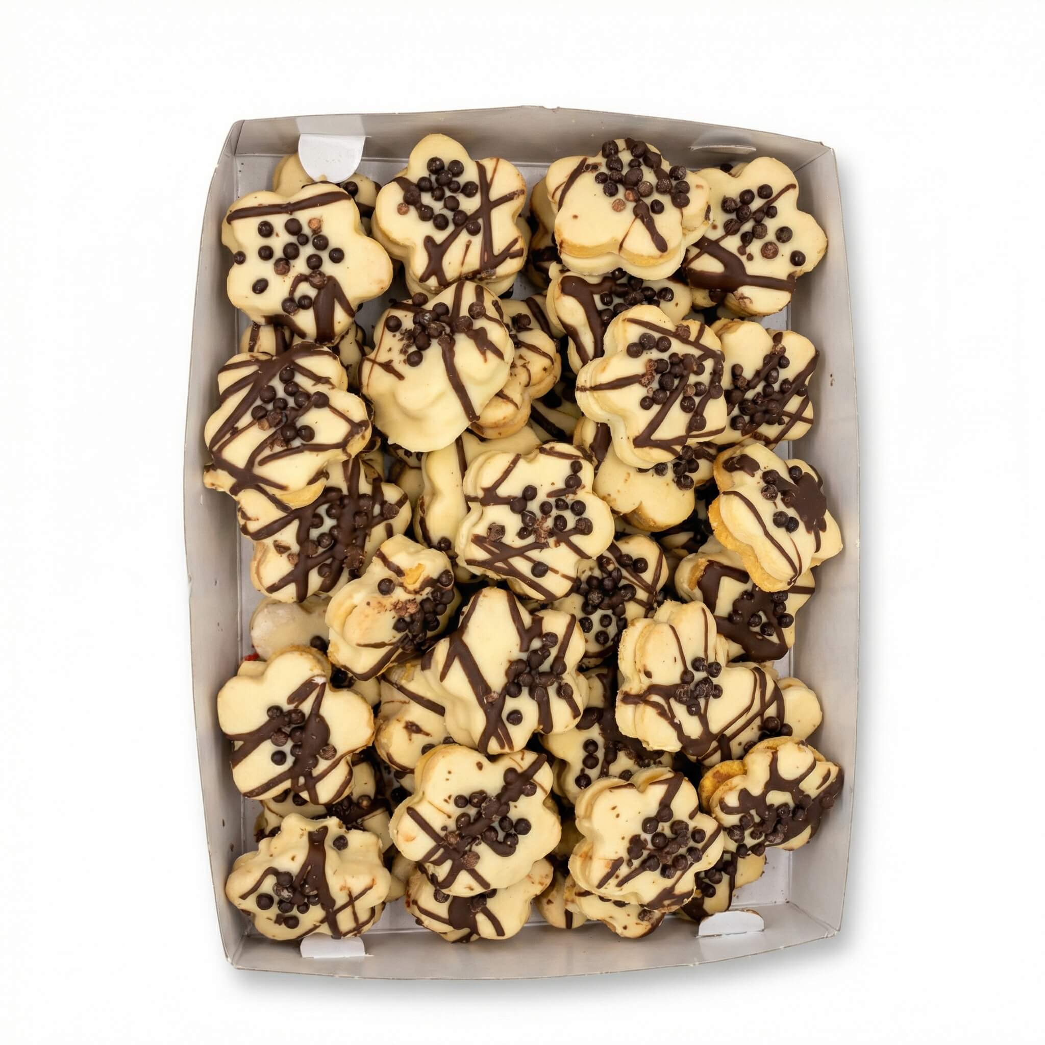 Assorted Flower Petit Four with Chocolate
