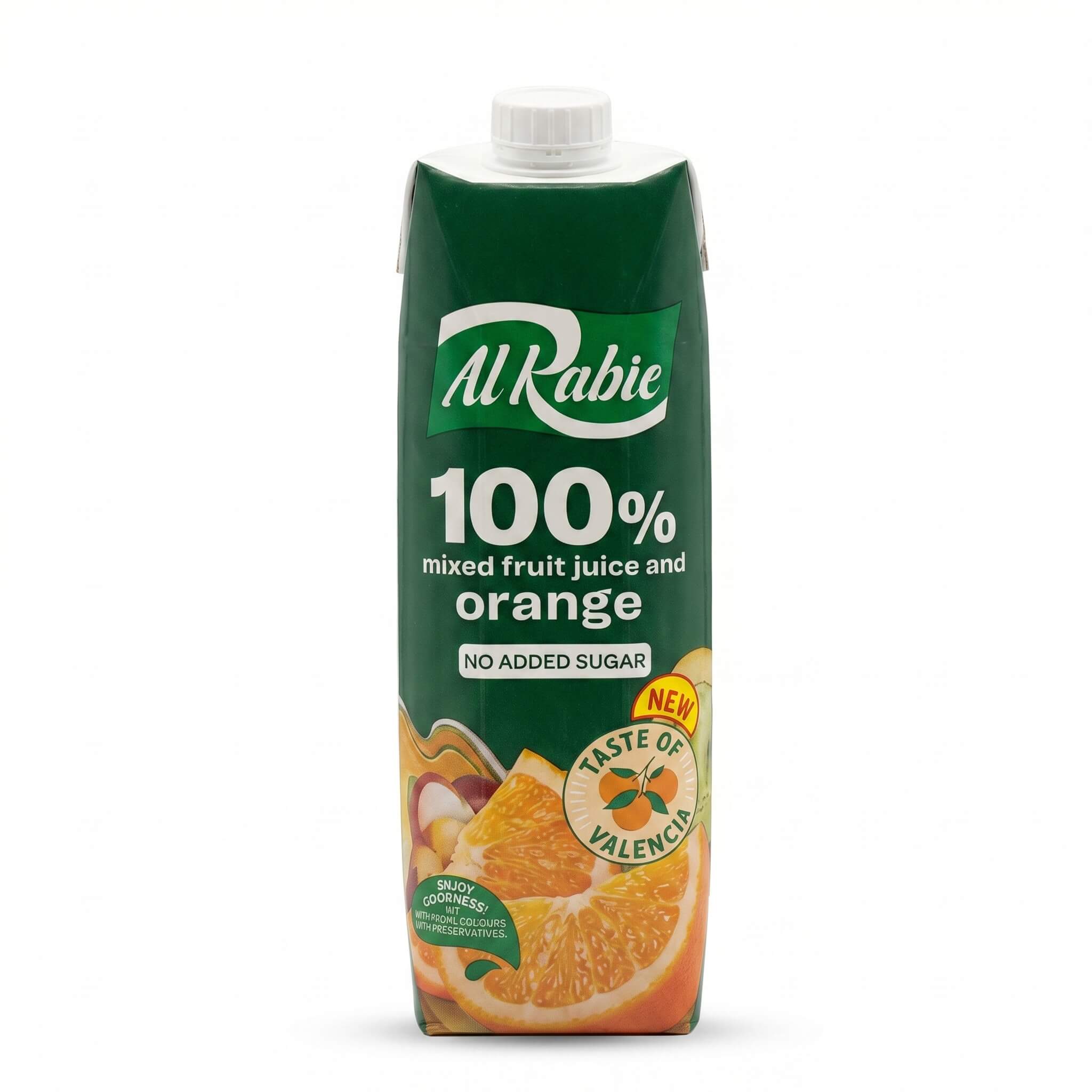 Al Rabie 100% Mixed Fruit Juice and Orange