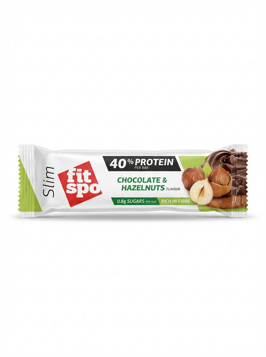 Fit Spo Slim Chocolate & Hazelnuts Protein Bar