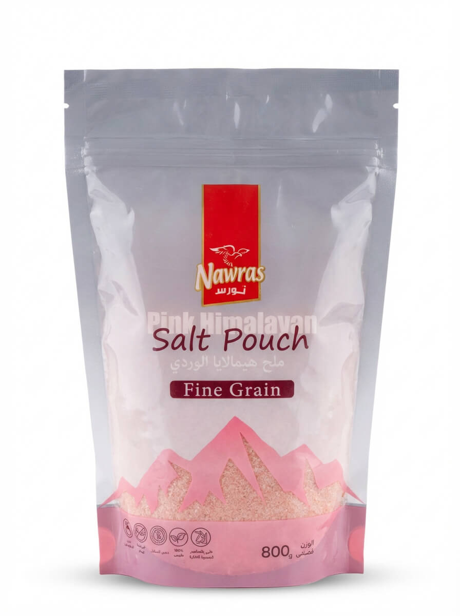 Nawras Pink Himalayan Salt Pouch Fine Grain