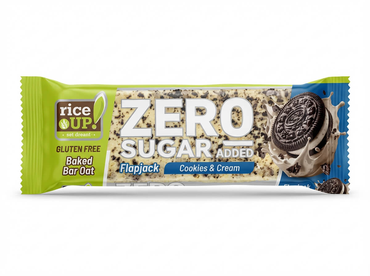 Rice UP! Zero Sugar Added Flapjack Cookies & Cream