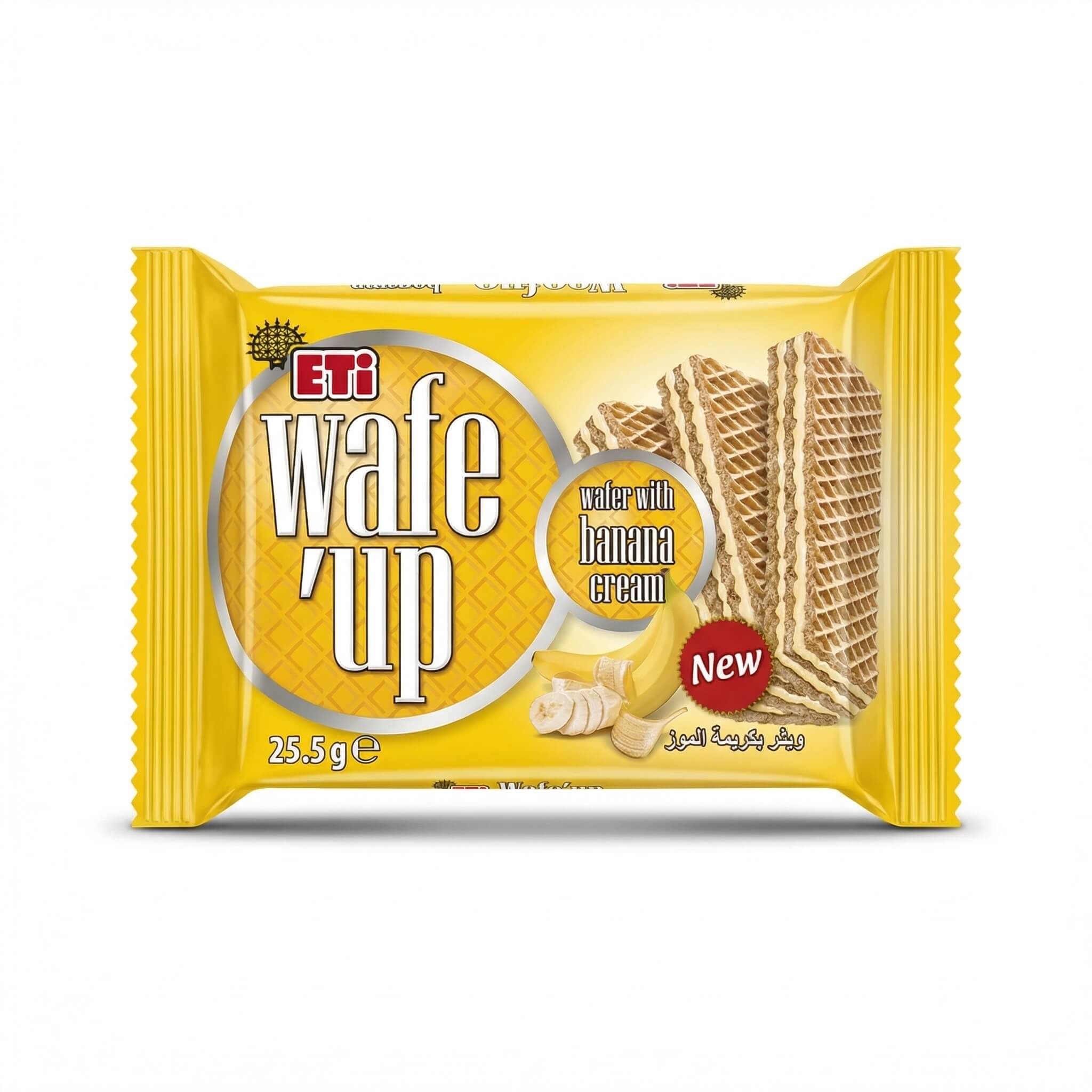 Eti Wafe'up Wafer with Banana Cream