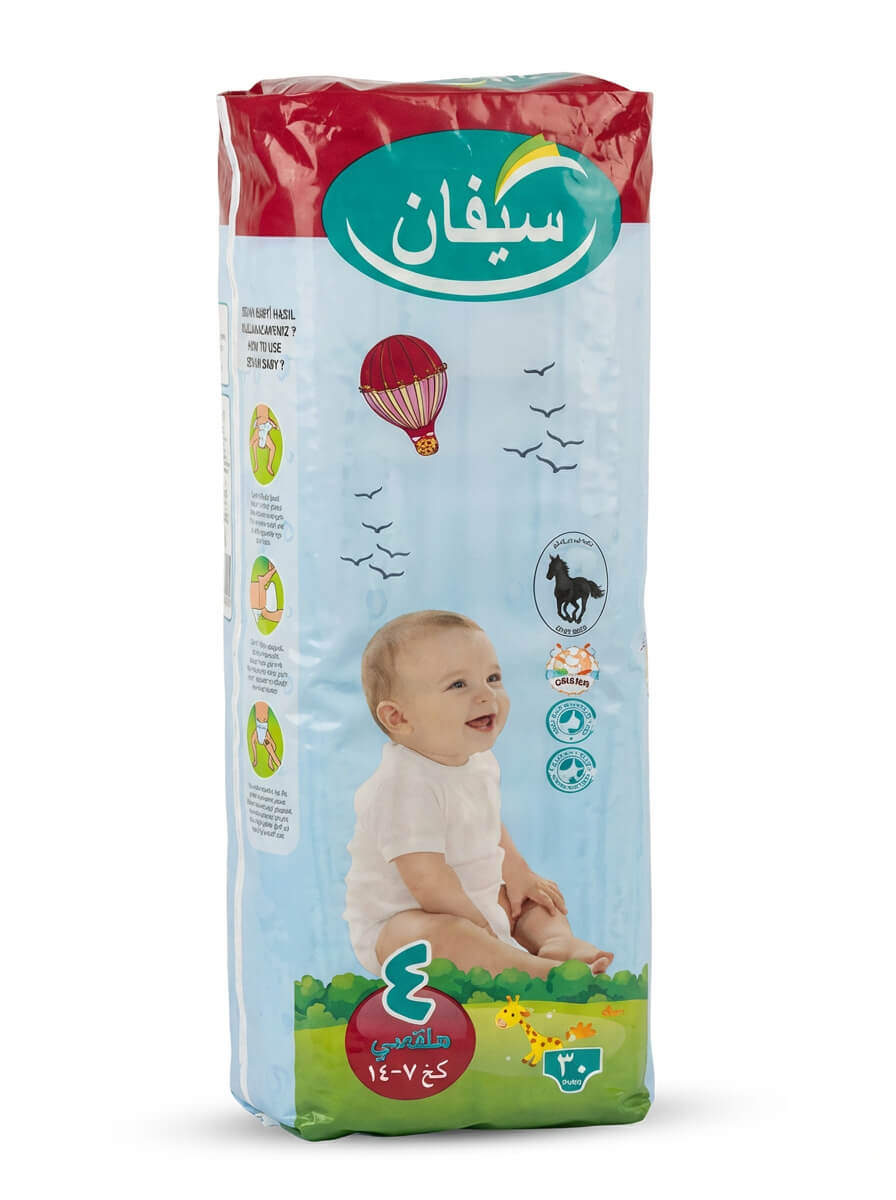 Sevan Baby Diapers Size 4 Maxi 7-14kg