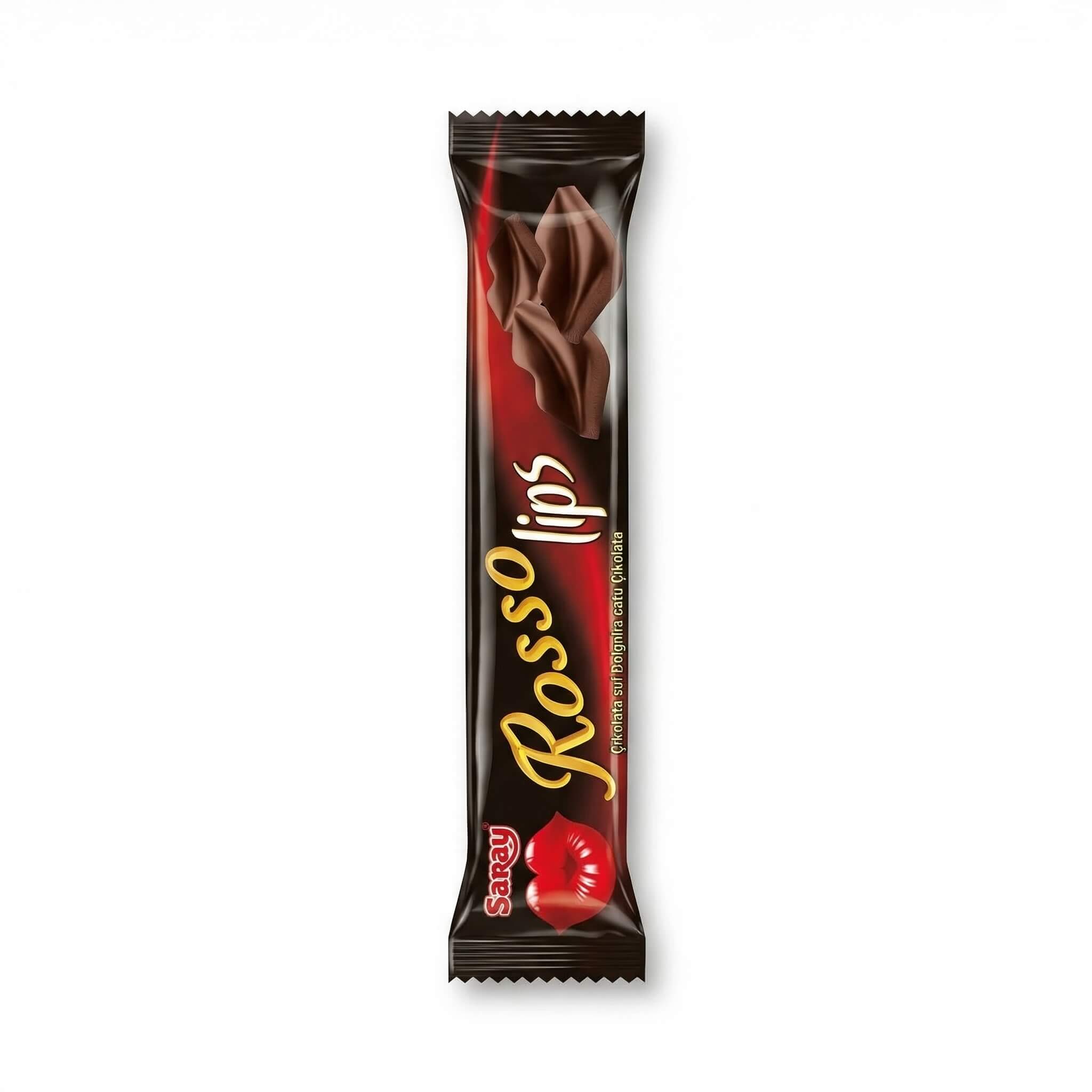 Saray Rosso Lips Chocolate Bar