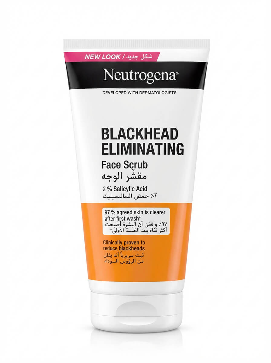 Neutrogena Blackhead Eliminating Face Scrub with 2% Salicylic Acid