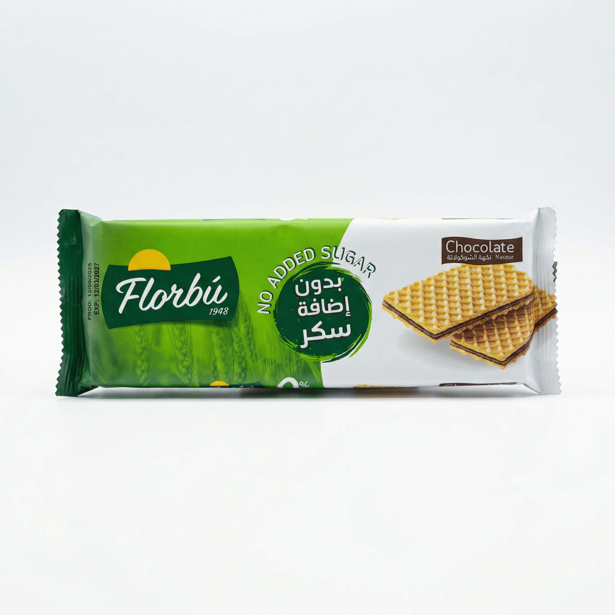 Florbú Chocolate Wafers No Added Sugar