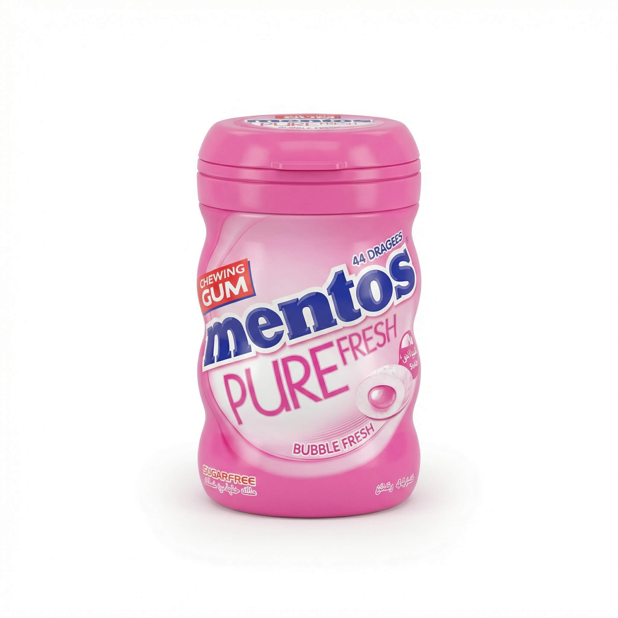 Mentos Pure Fresh Bubble Fresh Sugarfree Chewing Gum