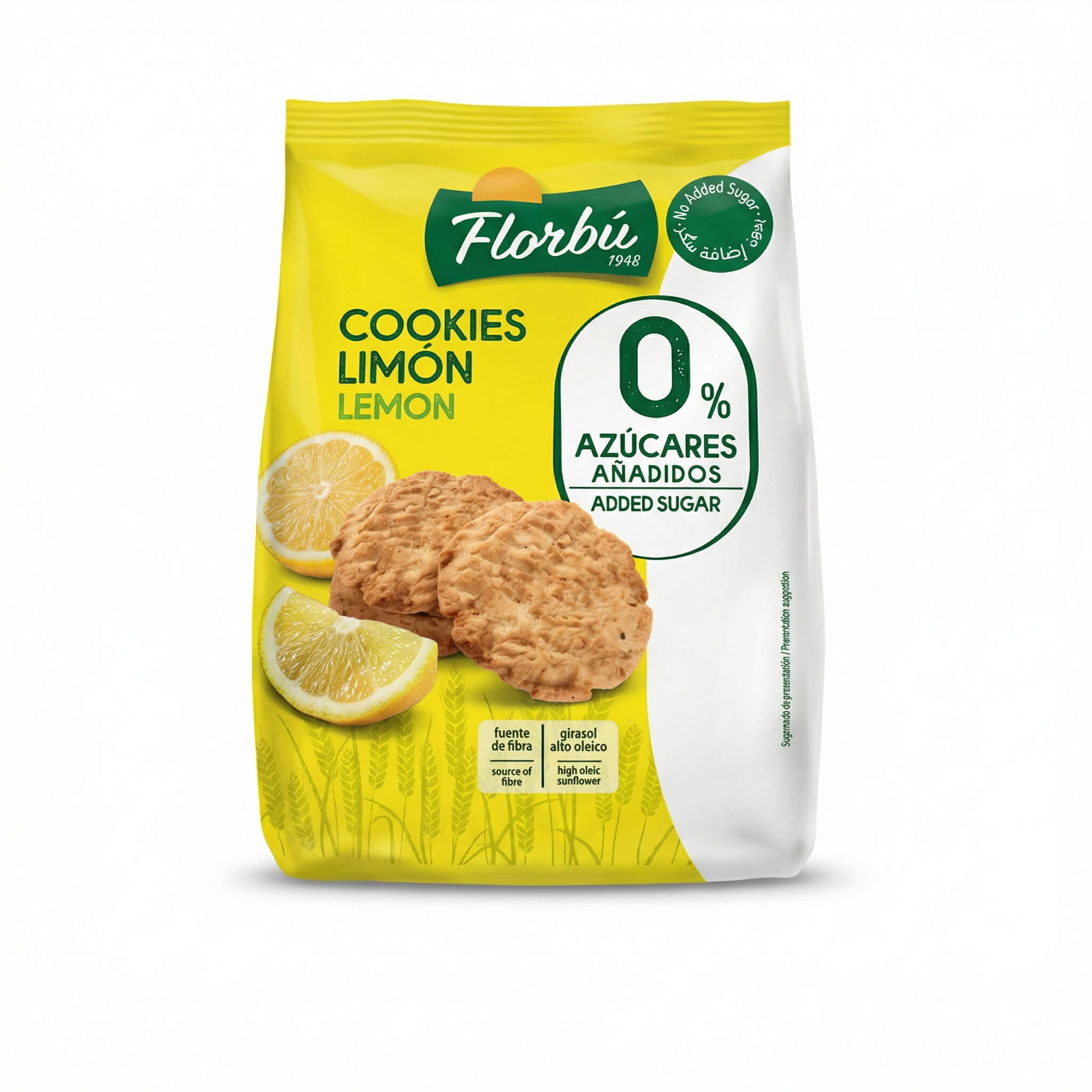 Florbú Lemon Cookies No Added Sugar