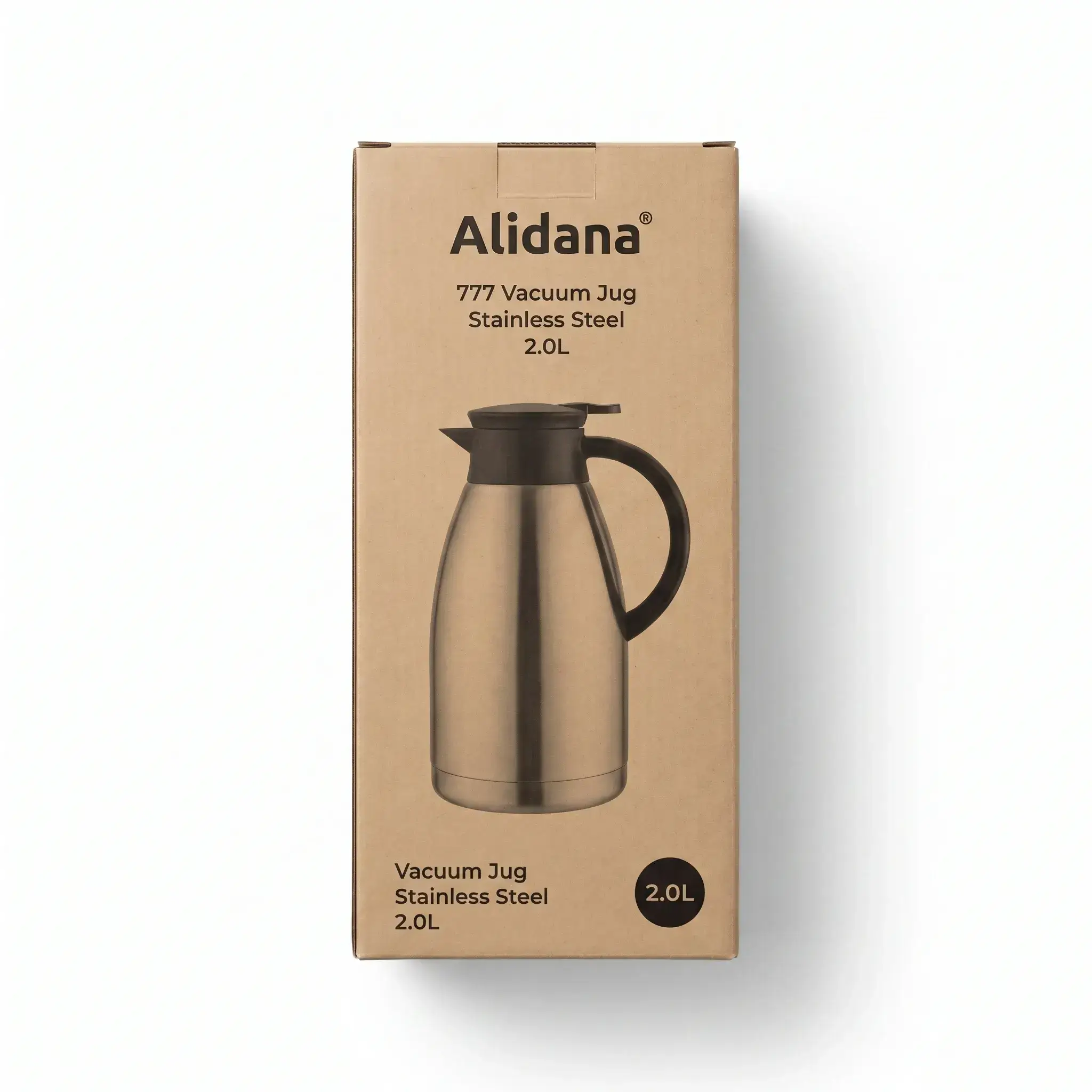 Alidana 777 Vacuum Jug Stainless Steel 2.0L