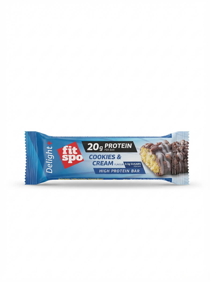 Fit Spo Delight Cookies & Cream High Protein Bar