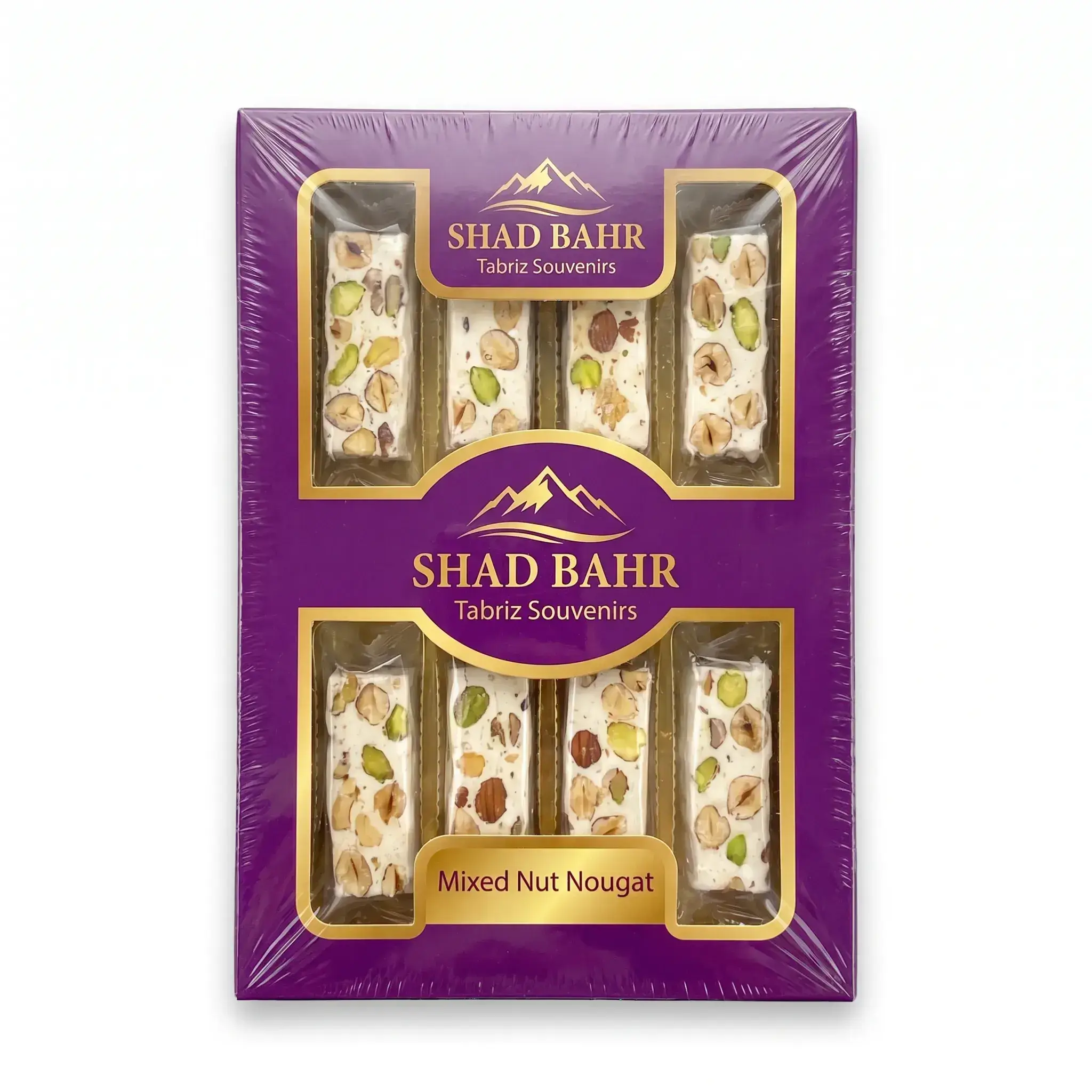 Shad Bahr Tabriz Souvenirs Mixed Nut Nougat (8 pcs)