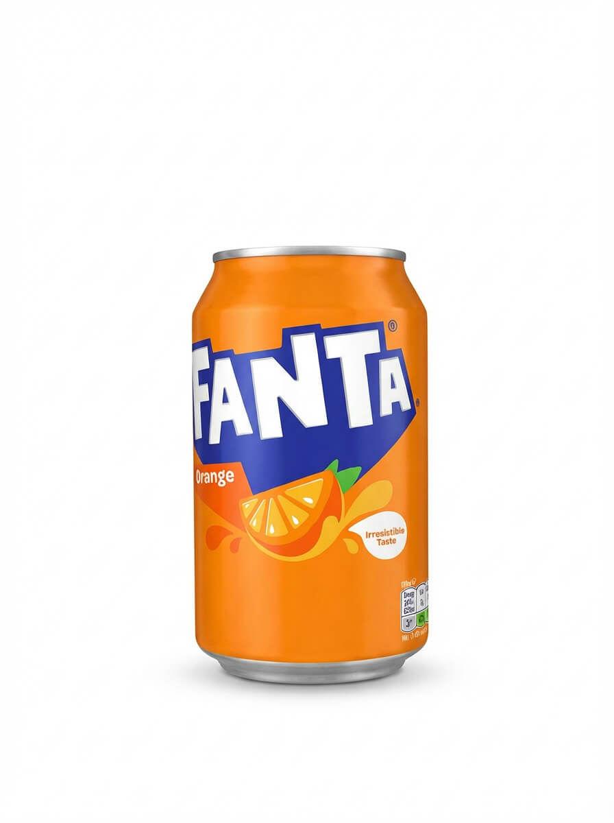 Fanta Orange Sparkling Fruit Drink 330ml