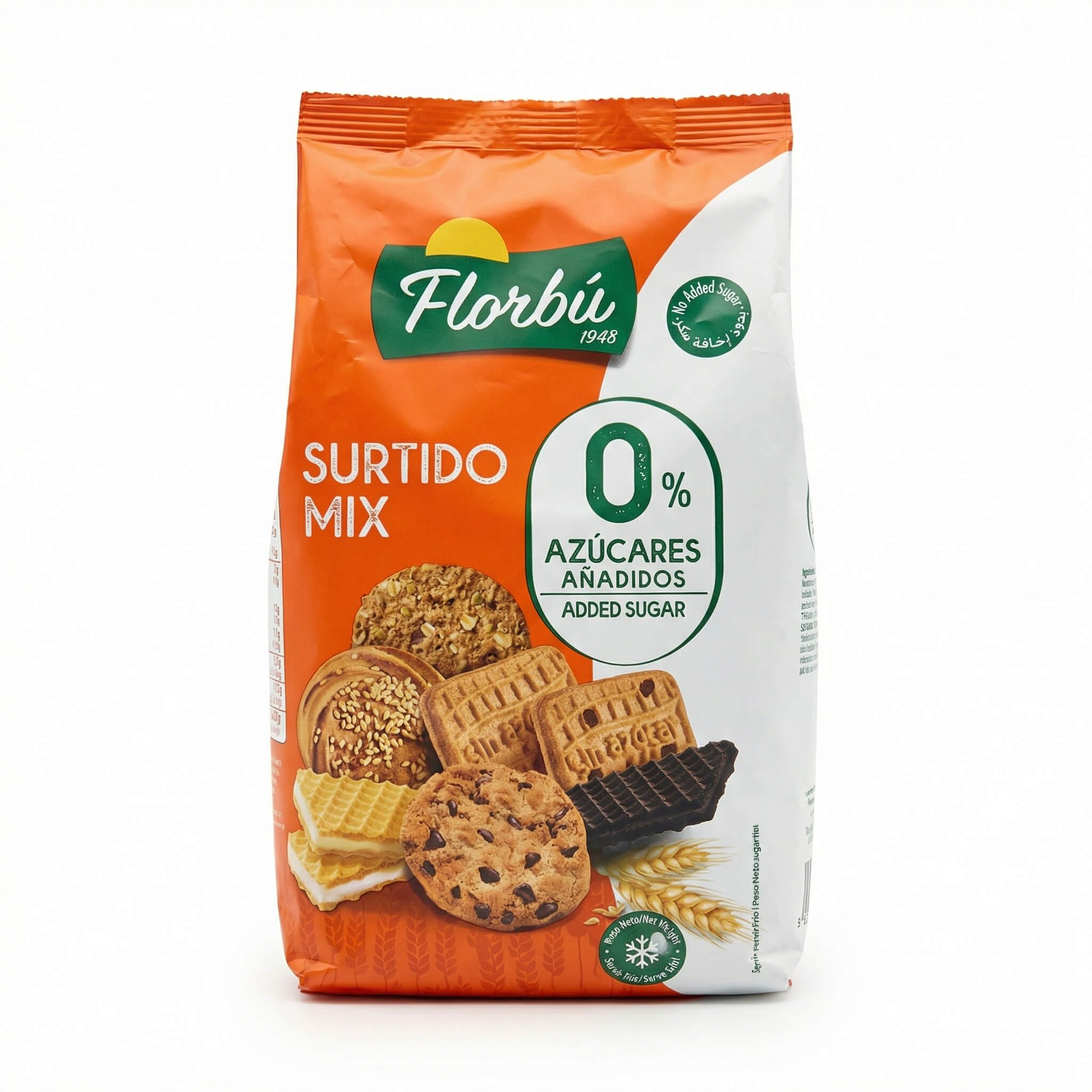 Florbú Surtido Mix 0% Added Sugar Biscuits