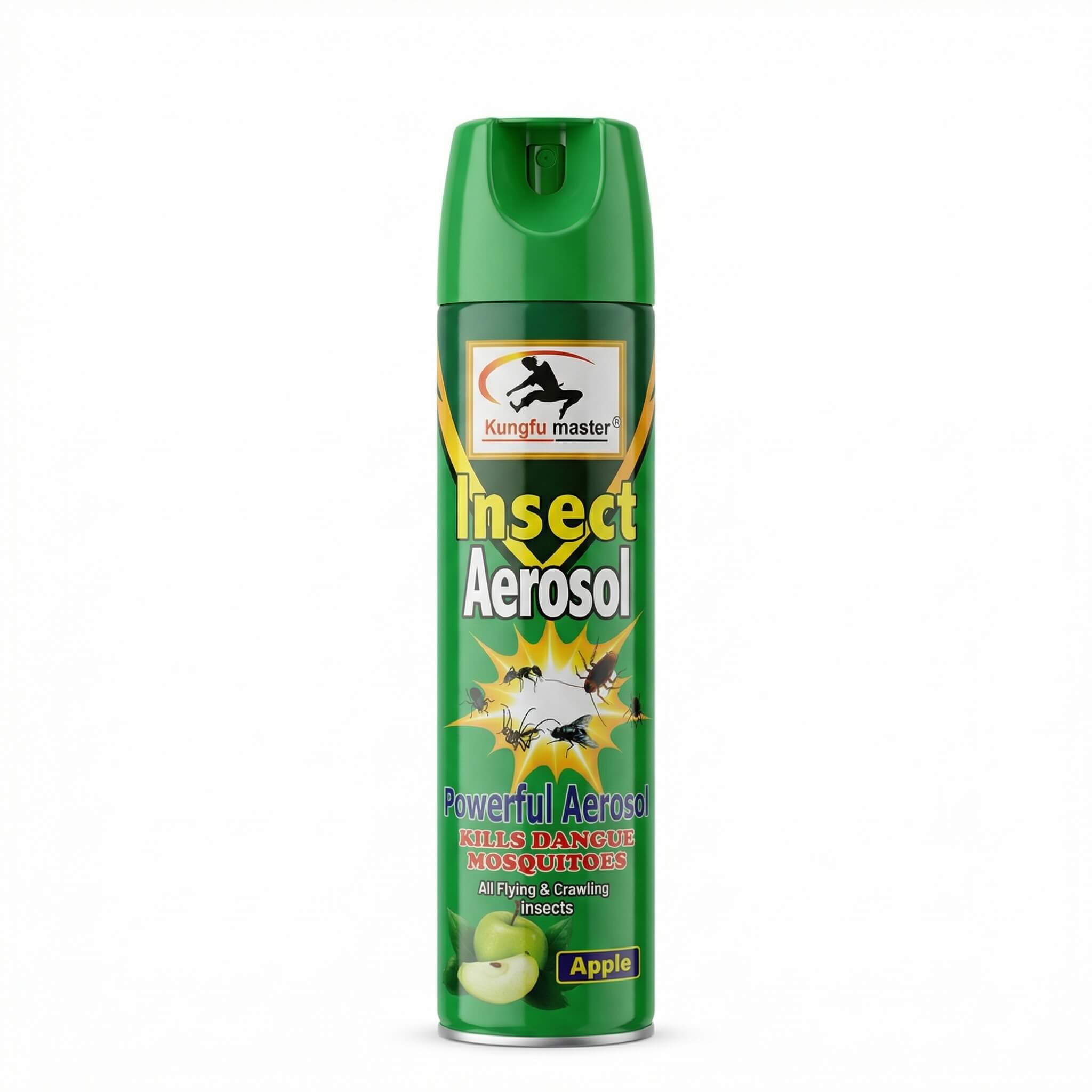 Kungfu Master Insect Aerosol Apple Scent