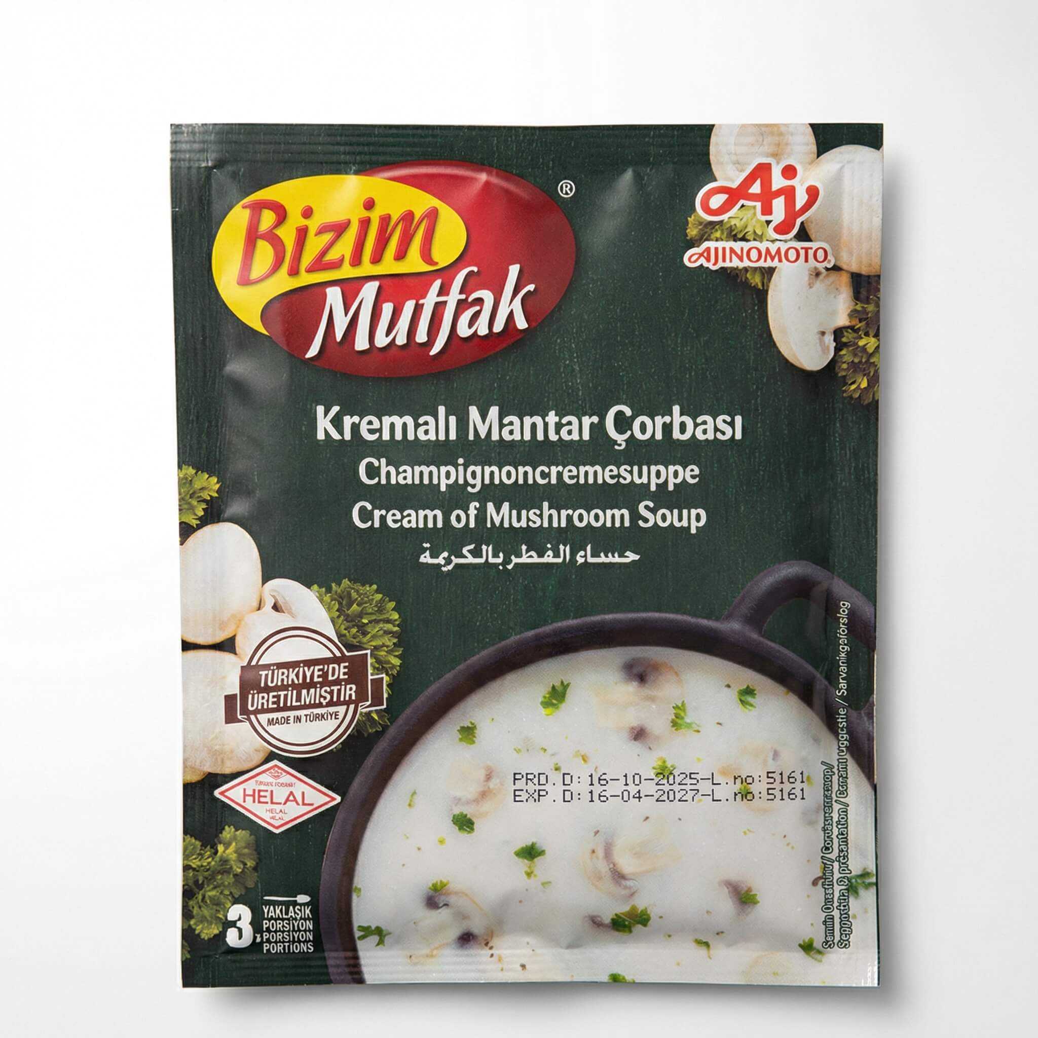 Bizim Mutfak Cream of Mushroom Soup