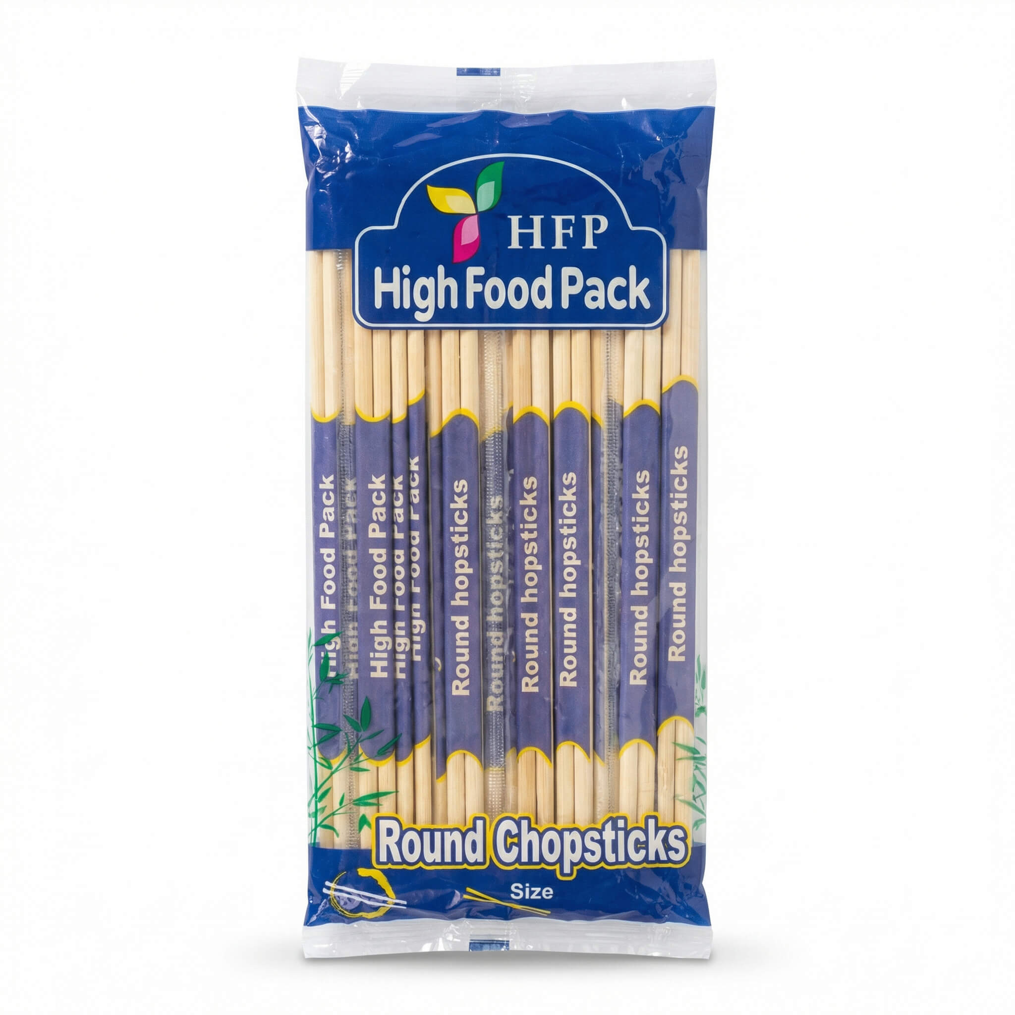 High Food Pack Round Chopsticks