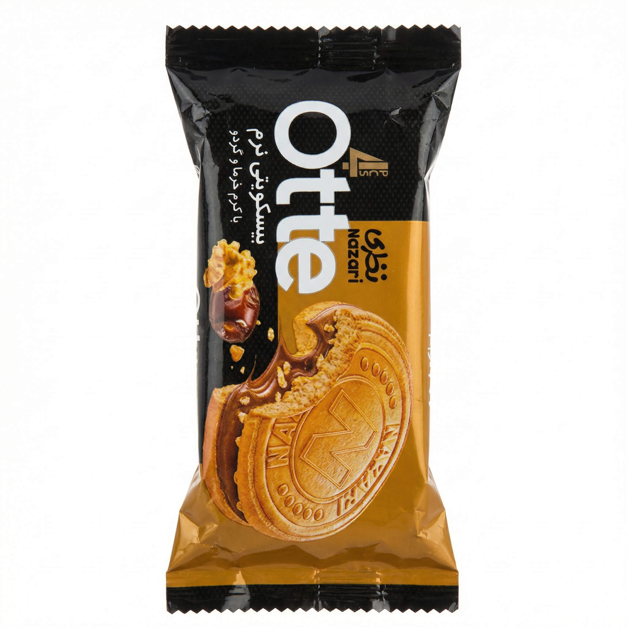 Nazari Otte Soft Biscuits with Date Cream and Walnuts