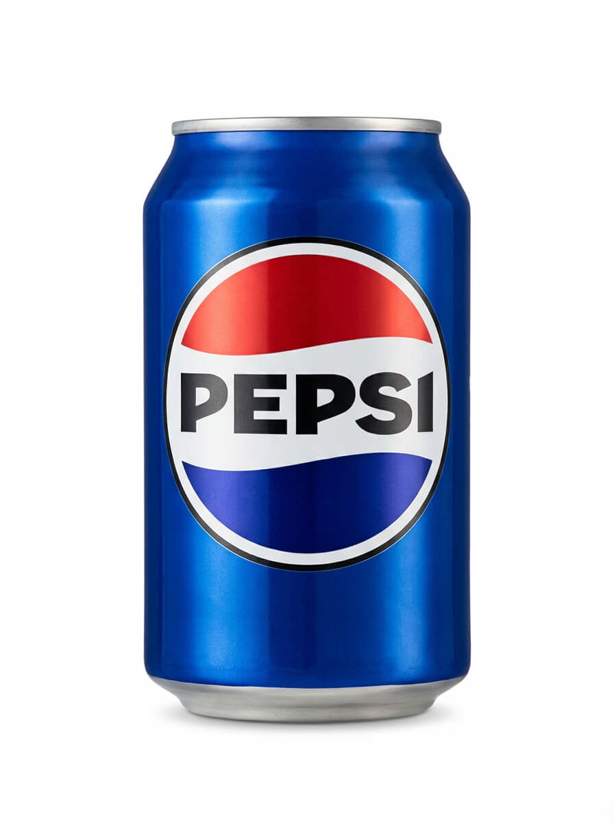 Pepsi Cola Soft Drink Can