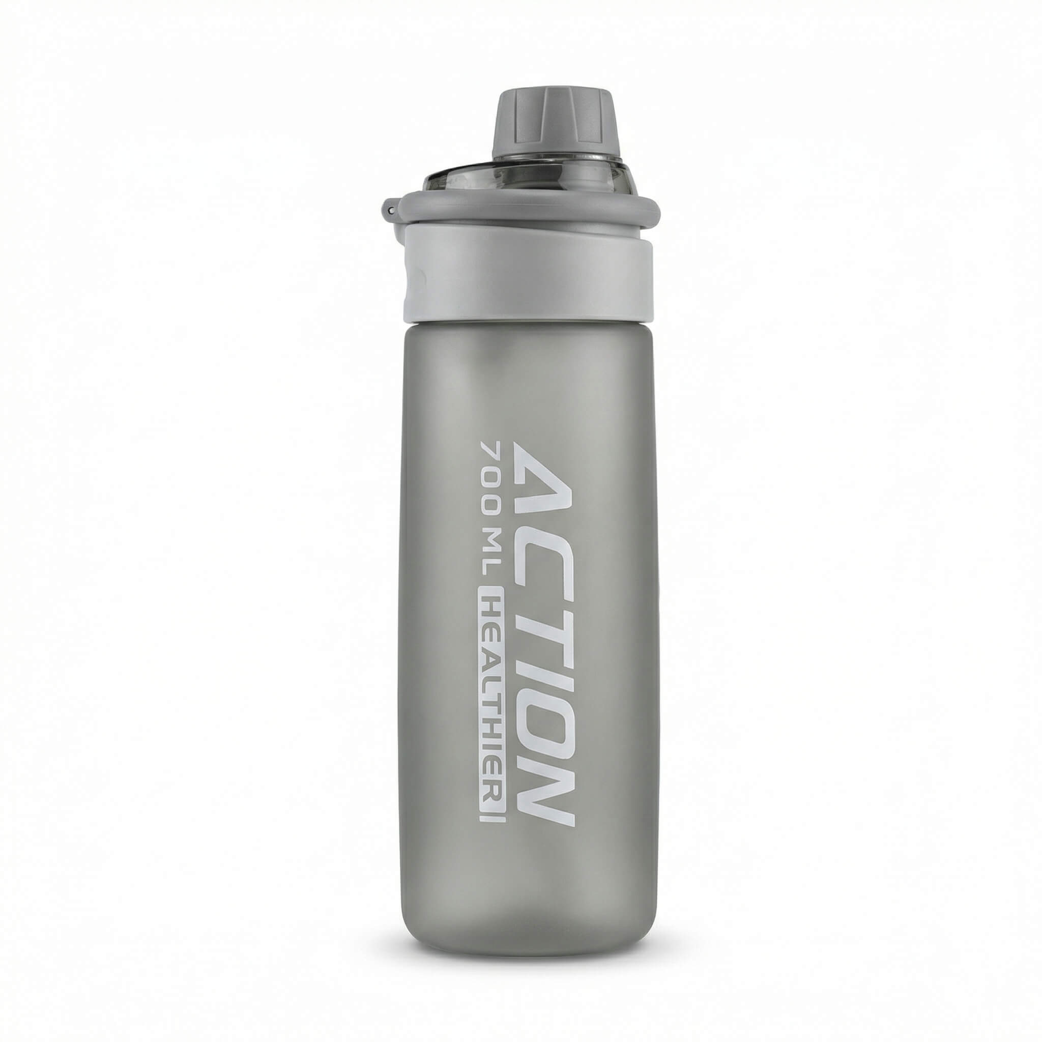 Action Sports Water Bottle 700ml - Grey