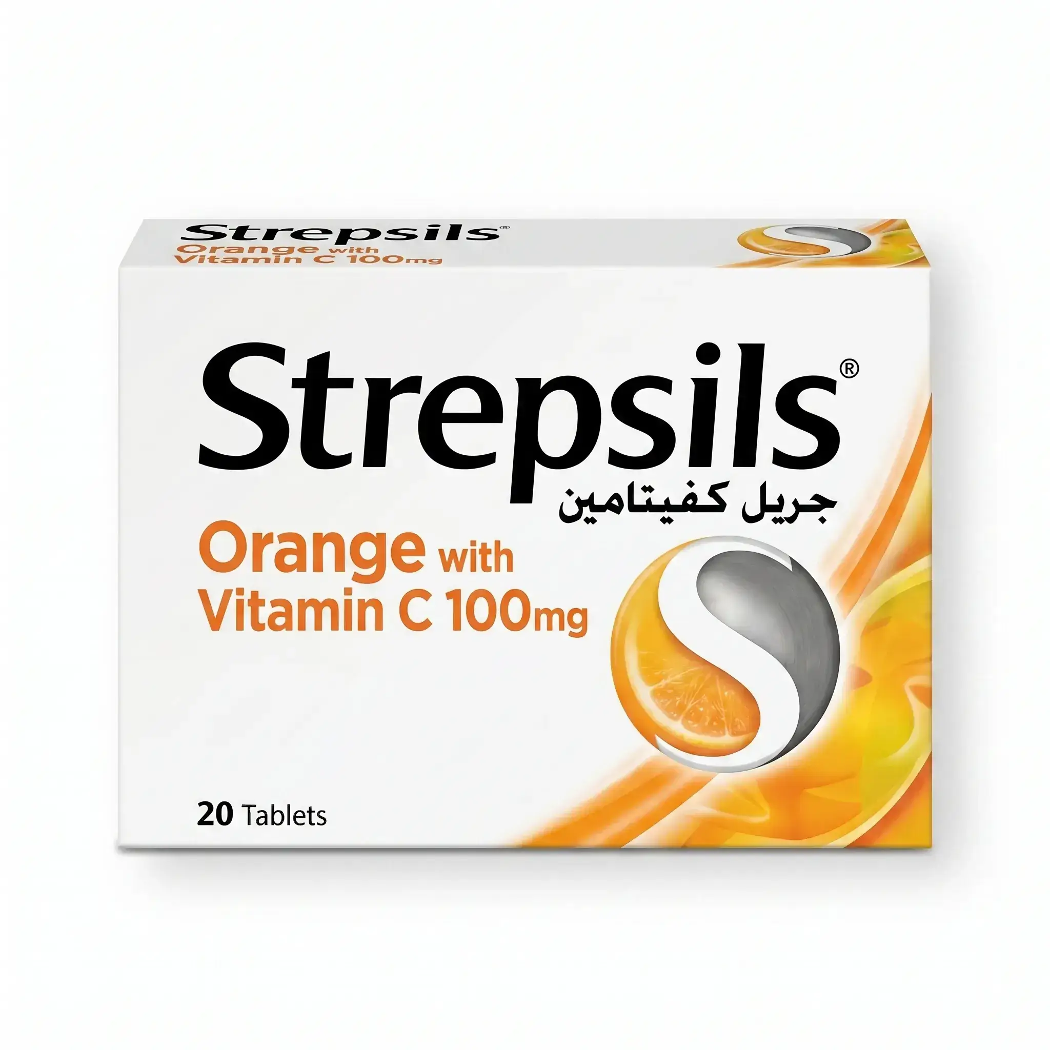 Strepsils Orange with Vitamin C 100mg