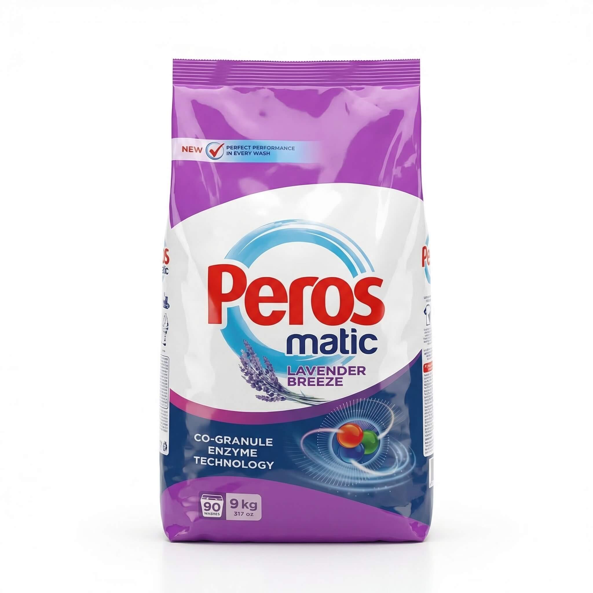 Peros Matic Laundry Detergent Lavender Breeze