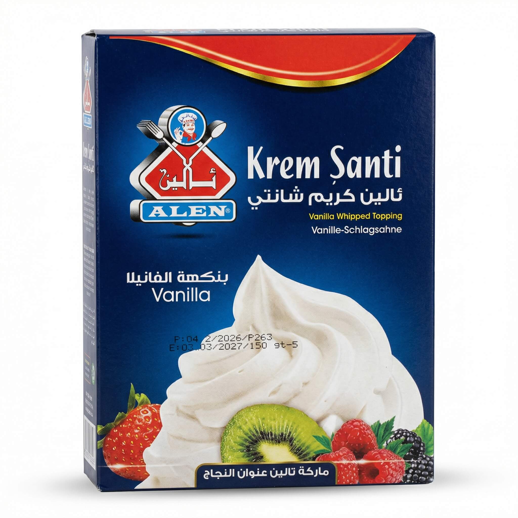 Alen Krem Santi Vanilla Whipped Topping