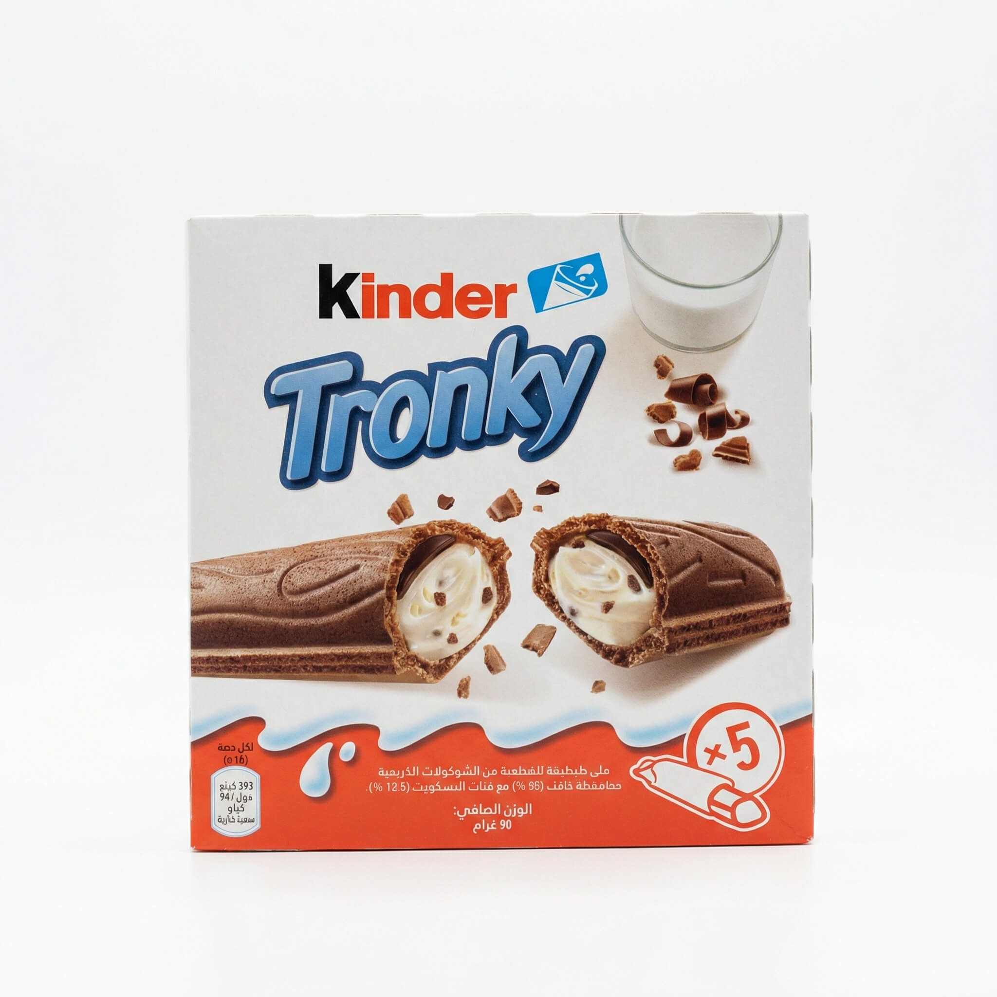 Kinder Tronky Cocoa Wafer with Milk and Biscuit Crumbs