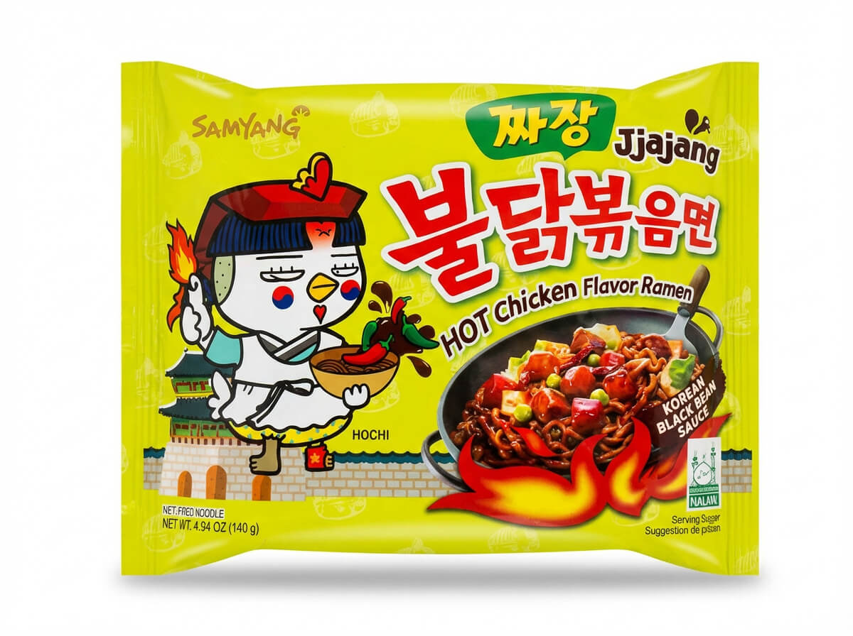 Samyang Buldak Jjajang Hot Chicken Flavor Ramen