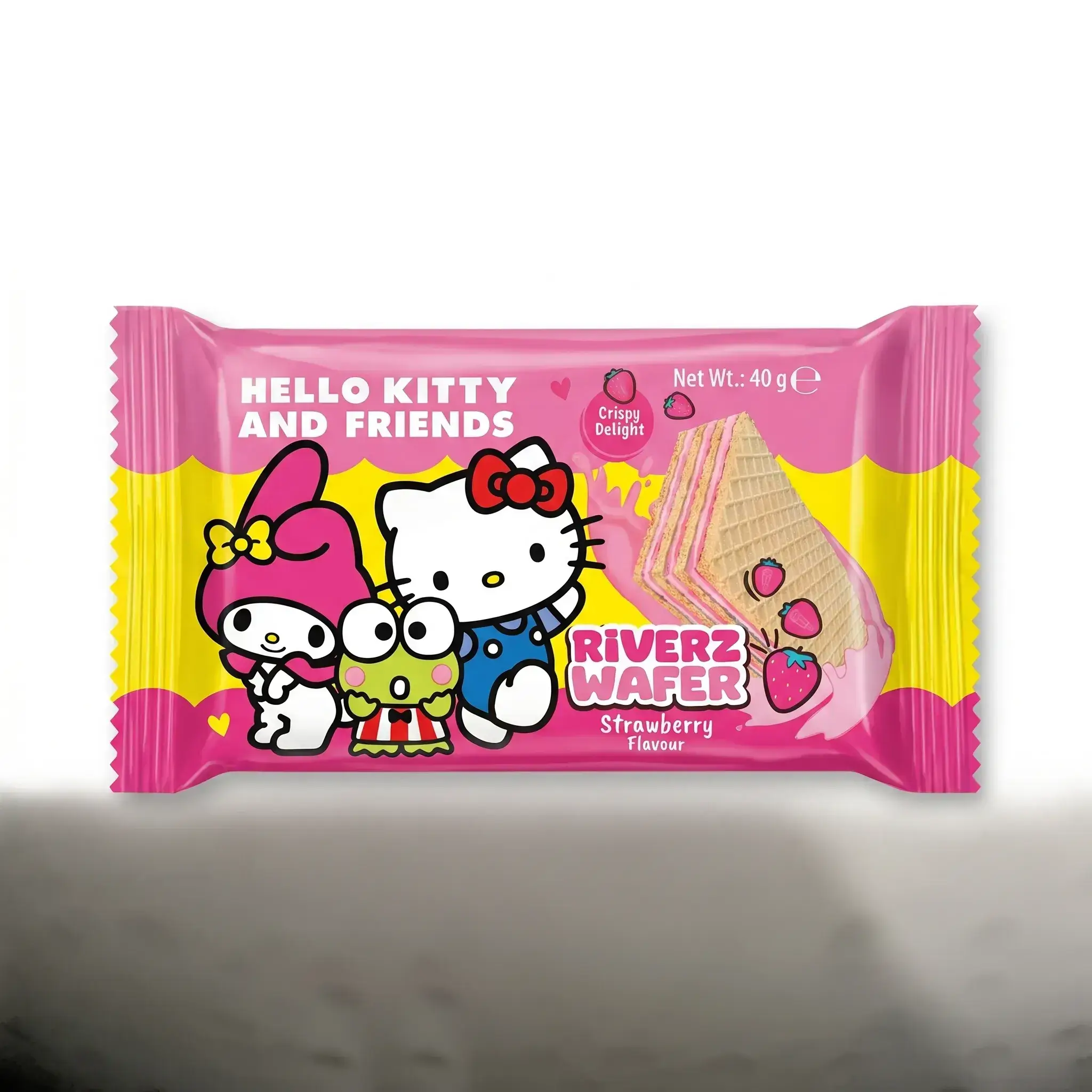 Riverz Wafer Hello Kitty and Friends Strawberry Flavor