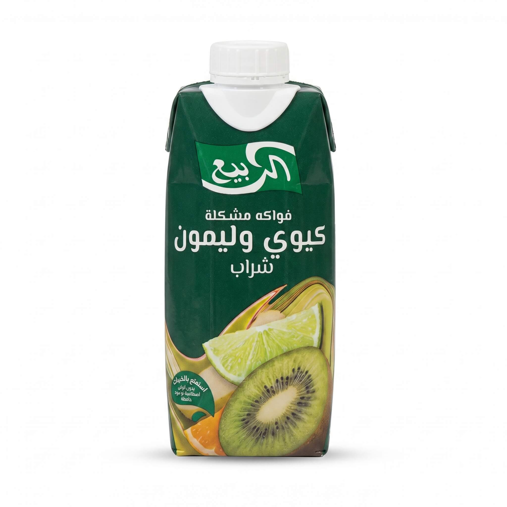 Al Rabie Mixed Fruit Kiwi and Lime Drink