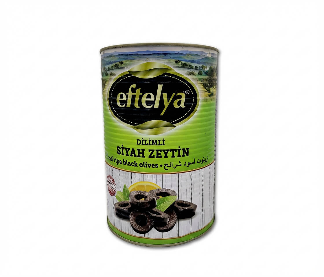 Eftelya Sliced Ripe Black Olives