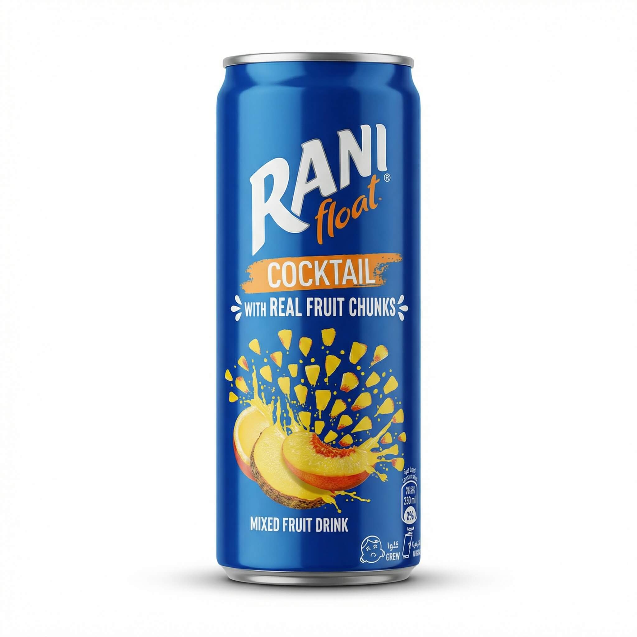 Rani Float Cocktail Mixed Fruit Drink with Real Fruit Chunks