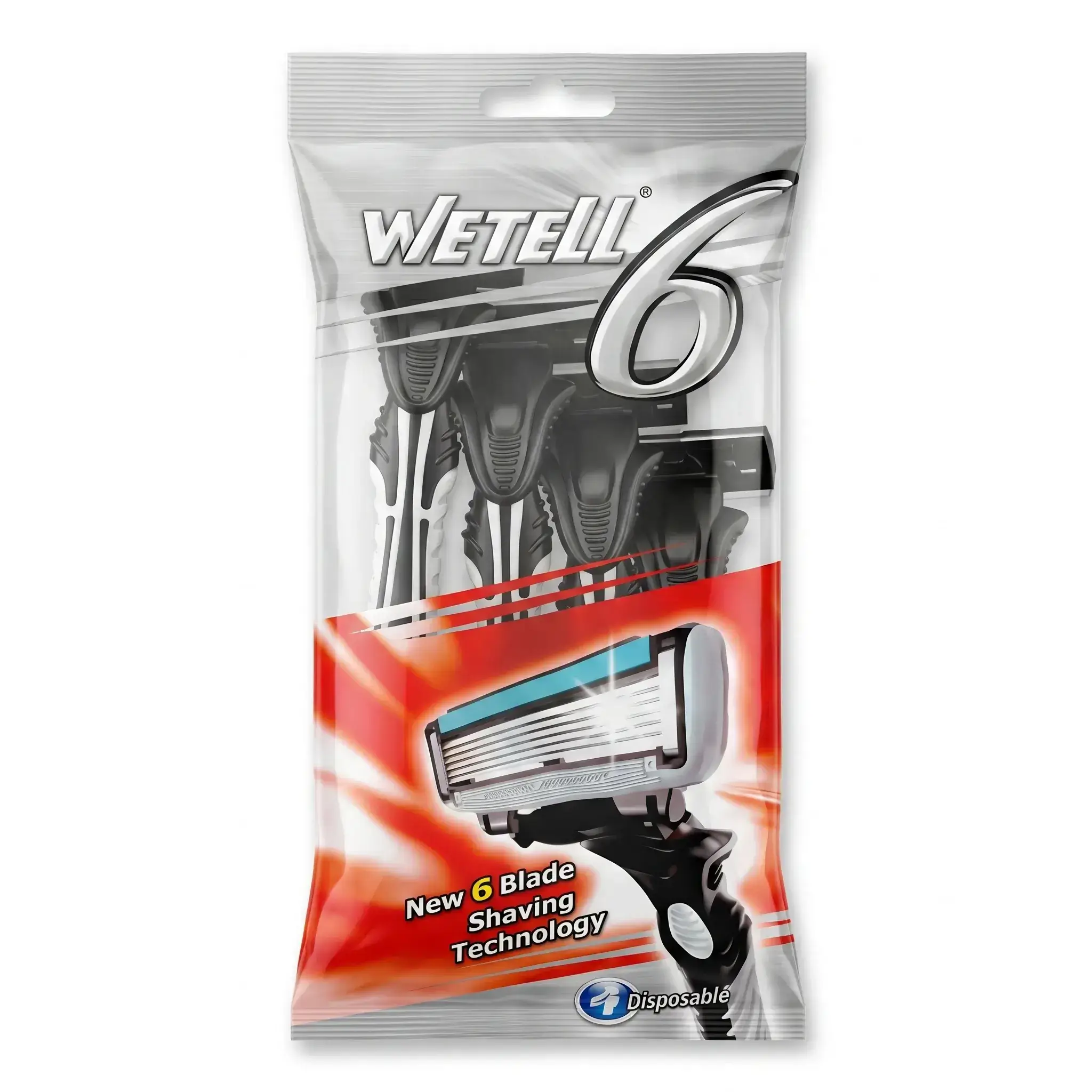 Wetell 6 Blade Disposable Razors