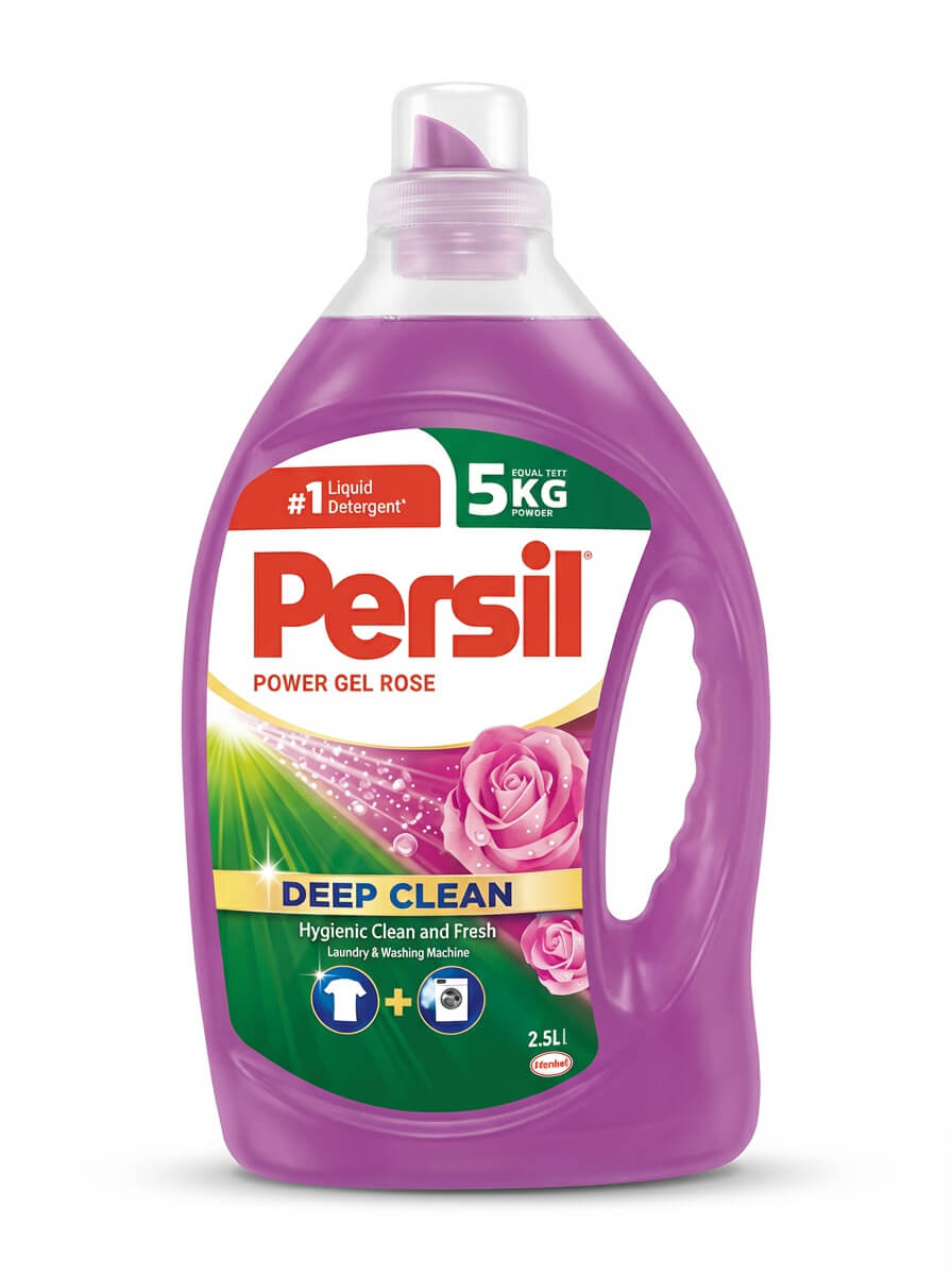Persil Power Gel Rose Liquid Detergent