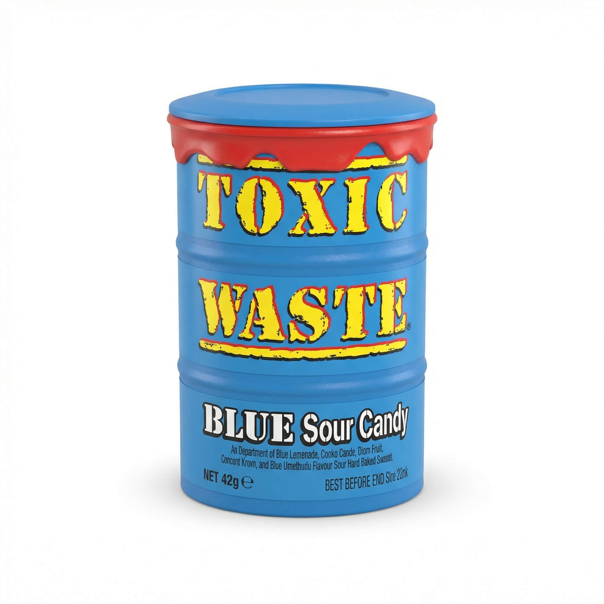 Toxic Waste Blue Sour Candy